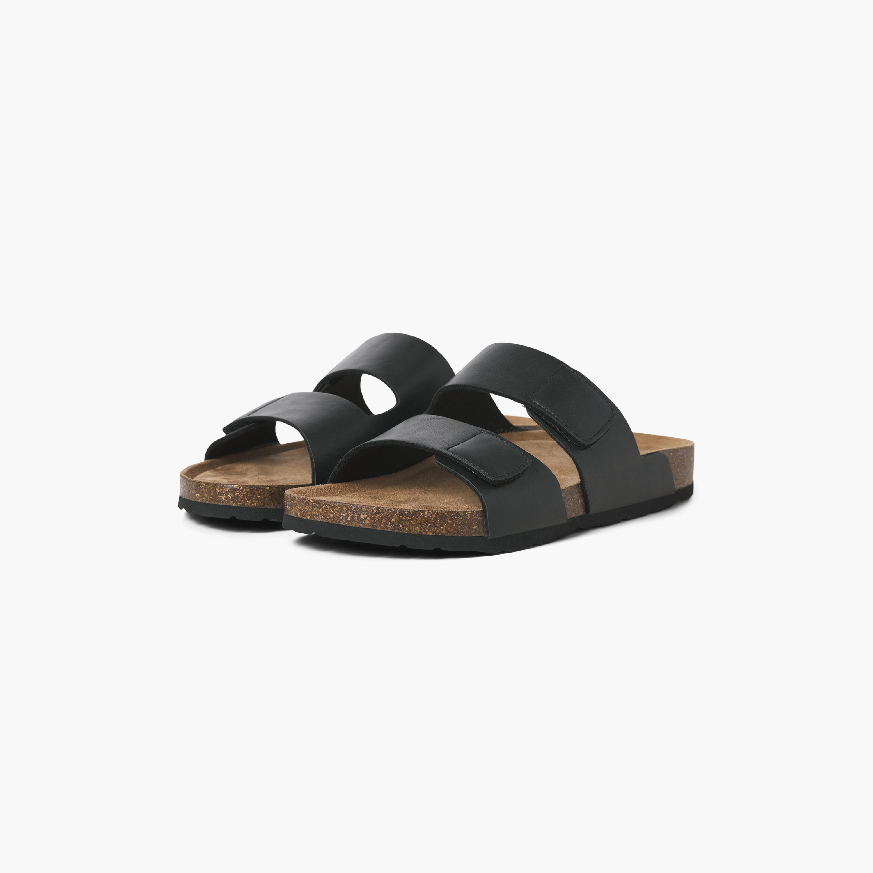 Jack & Jones Men's Slip On Arabic Sandals | 12292047-men-shoes-sandals-image-1