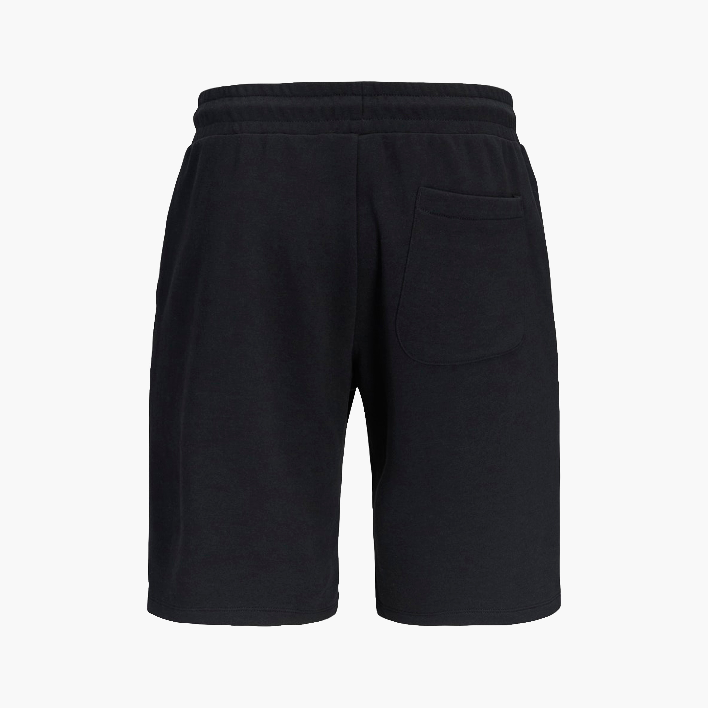 شورت رجالي سادة بخصر مطاطي برباط وقصة متوسطة الارتفاع من جاك آند جونز-men-clothing-bottoms-shorts-image-8