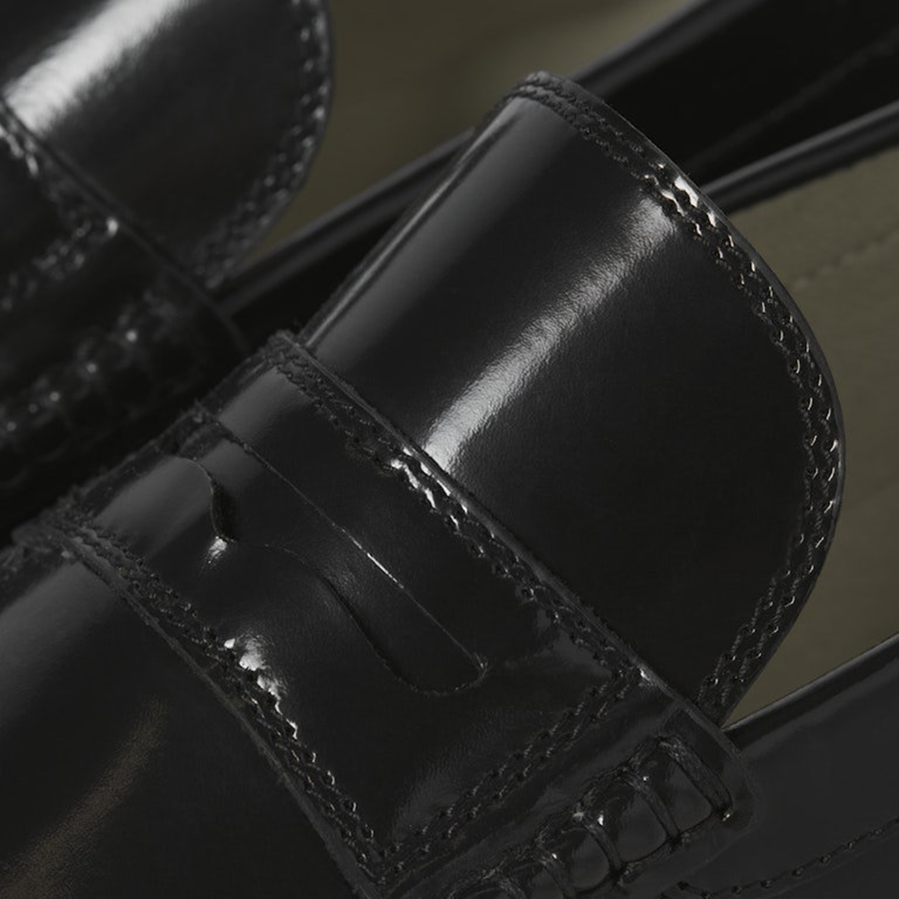 حذاء "بيني لوفر" رجالي سهل الارتداء "سليب أون" من جاك آند جونز | 12292388-men-shoes-loafersandmoccasins-image-8