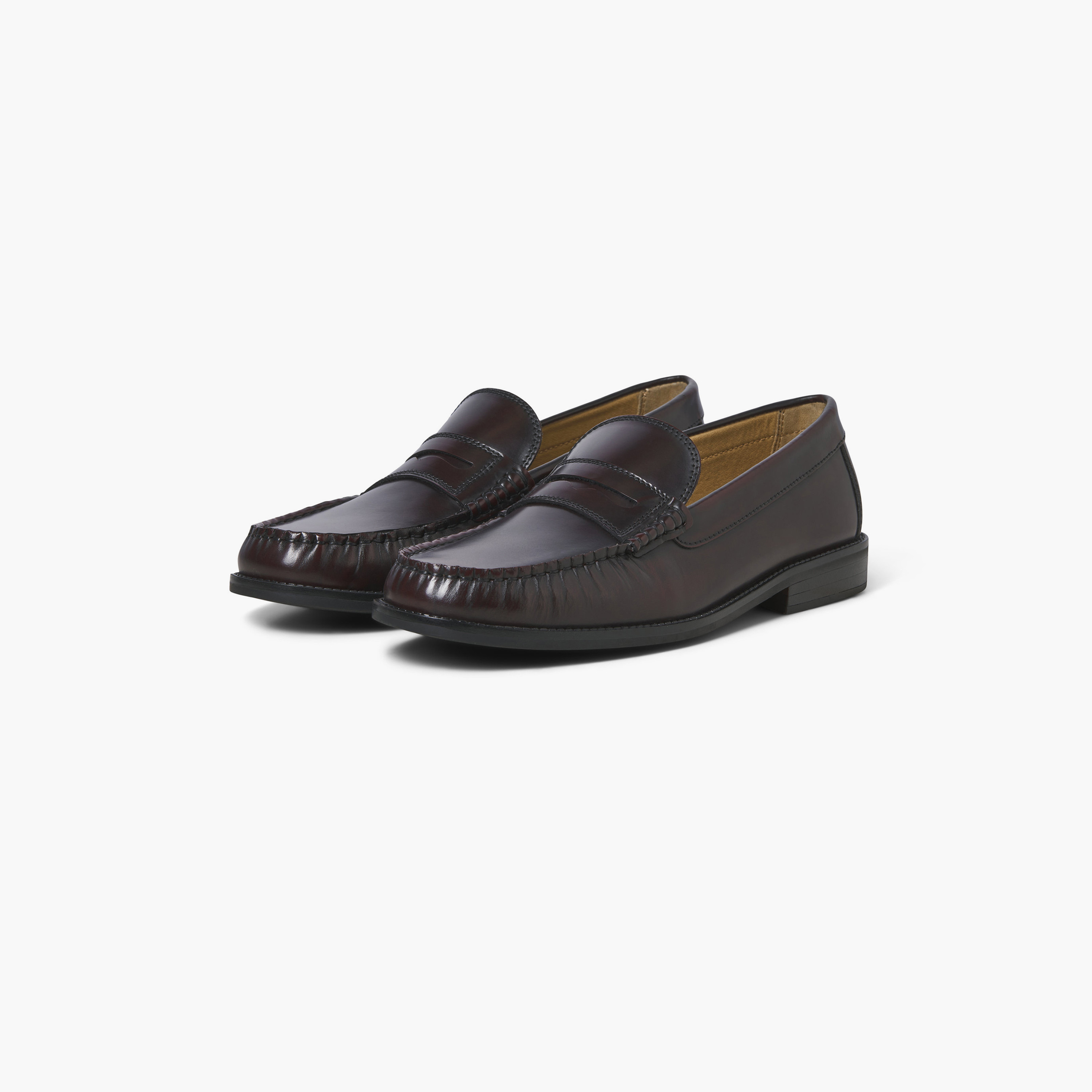 حذاء "بيني لوفر" رجالي سهل الارتداء "سليب أون" من جاك آند جونز | 12292388-men-shoes-loafersandmoccasins-image-9