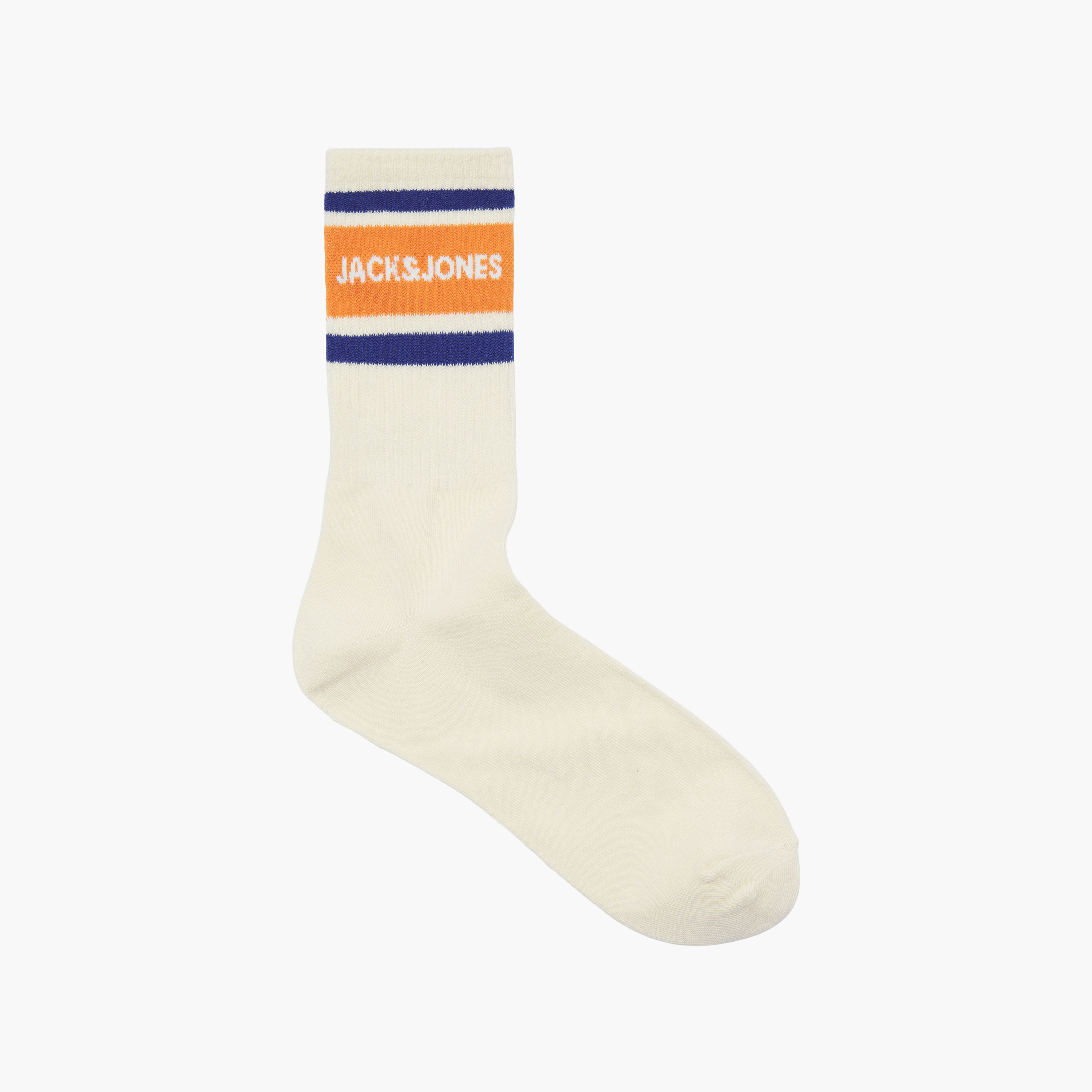 طقم جوارب قطنية مخططة رجالي من جاك آند جونز | 12293243 - 3 قطع-men-socks-image-2