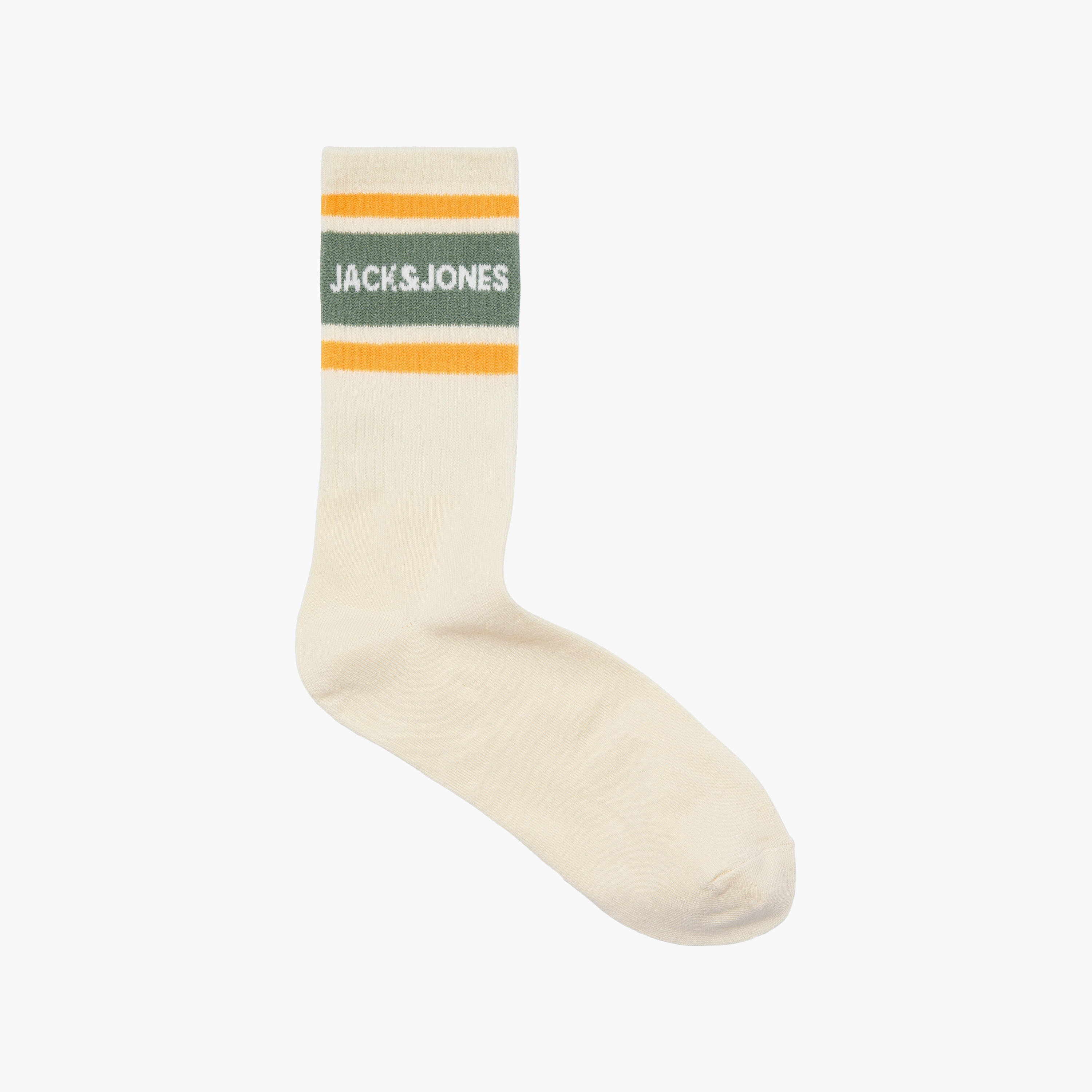 طقم جوارب قطنية مخططة رجالي من جاك آند جونز | 12293243 - 3 قطع-men-socks-image-3