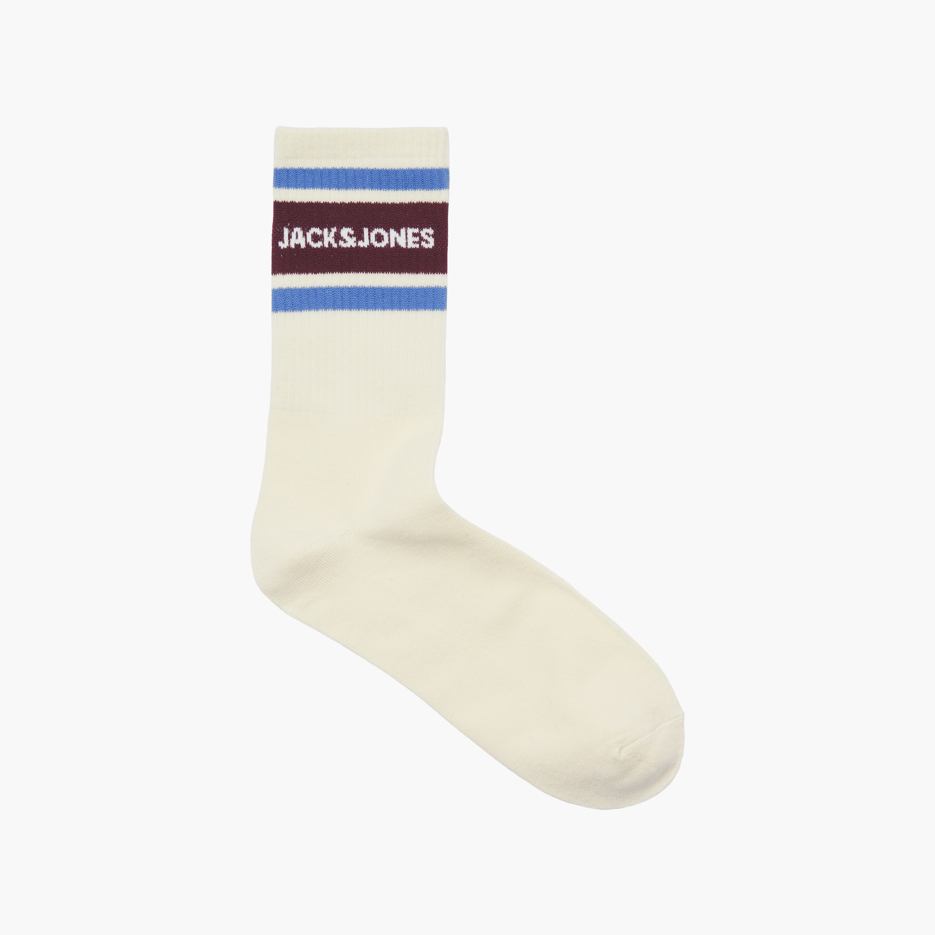 طقم جوارب قطنية مخططة رجالي من جاك آند جونز | 12293243 - 3 قطع-men-socks-image-4
