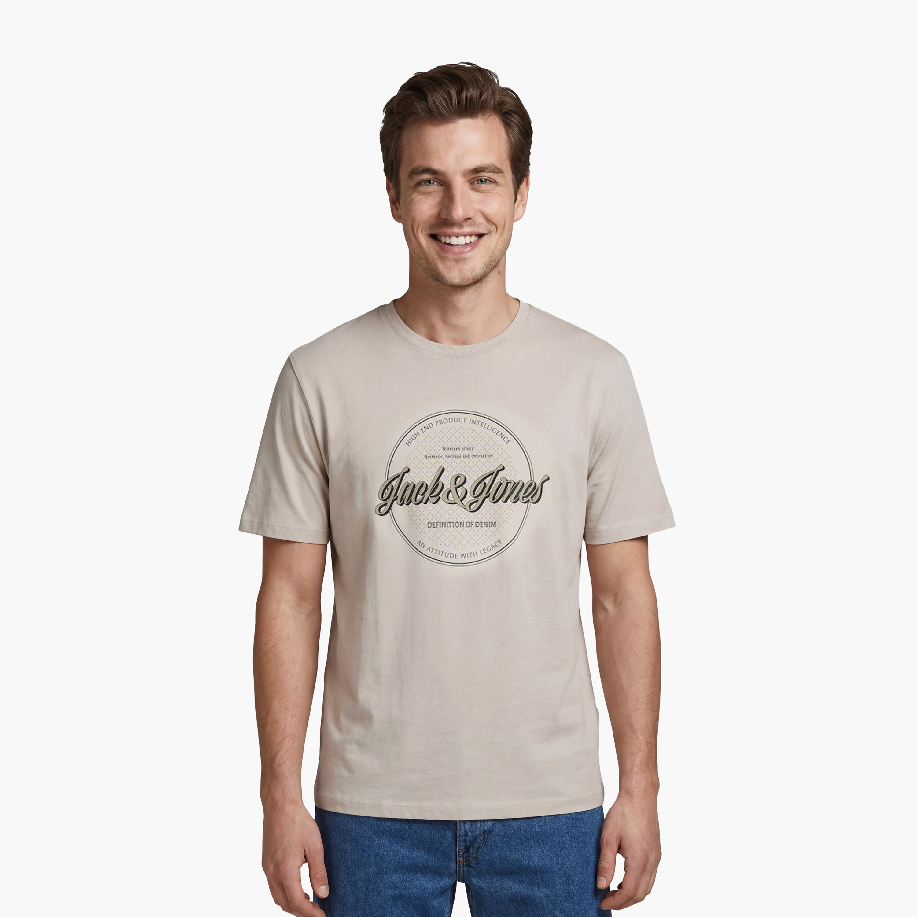 Jack & Jones Plus Size Graphic Print Crew Neck Short Sleeves Men's T-Shirt-men-clothing-tshirtsandpolos-tshirts-image-1
