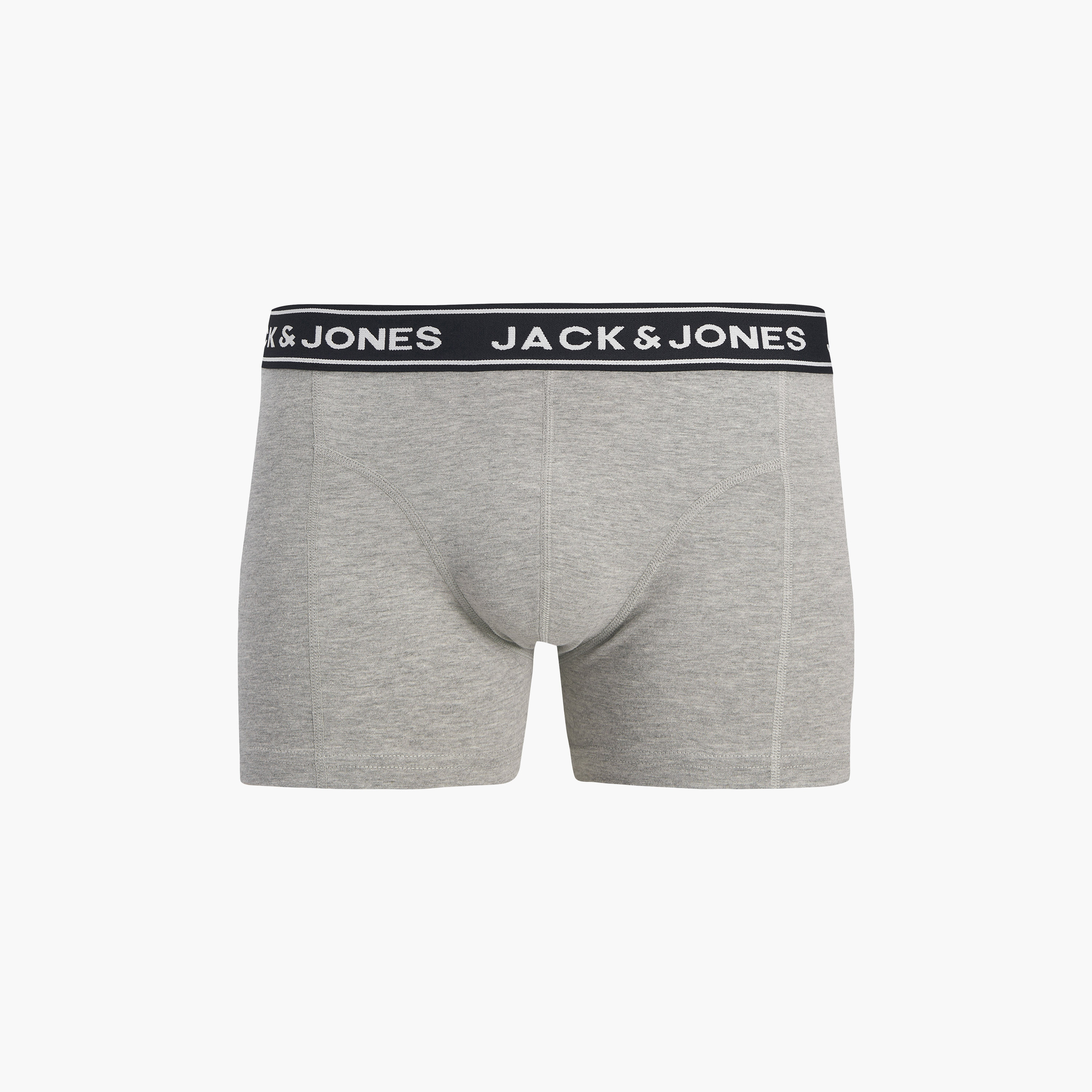 Jack & Jones Pack of 5 Brand Print Waistband Men's Trunks-men-clothing-innerwear-underwear-image-2