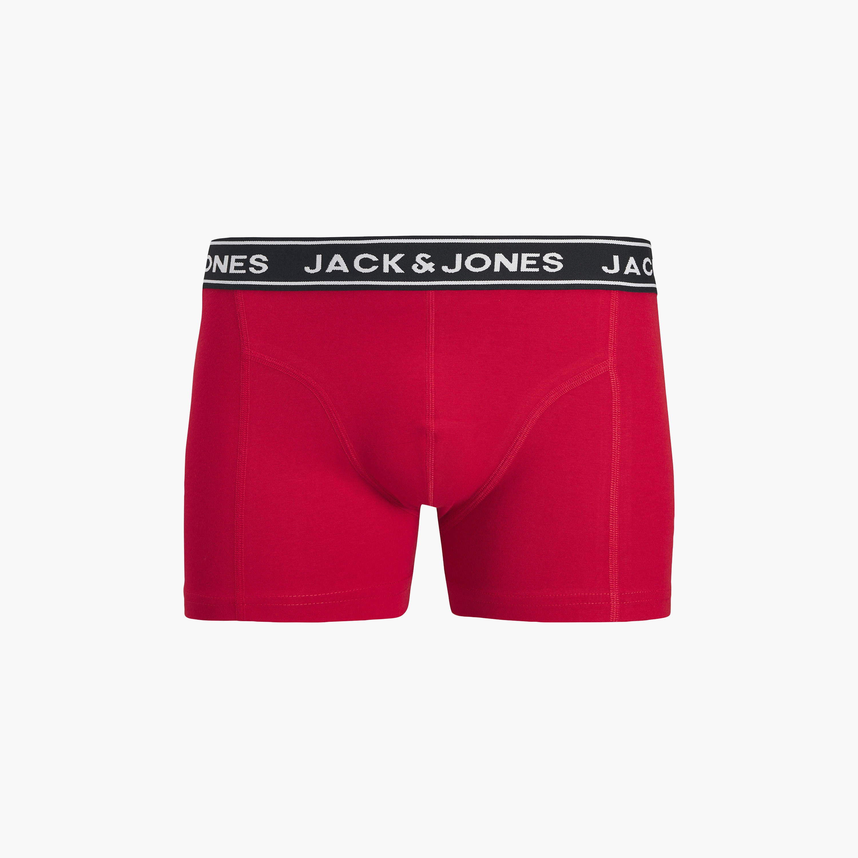 Jack & Jones Pack of 5 Brand Print Waistband Men's Trunks-men-clothing-innerwear-underwear-image-3