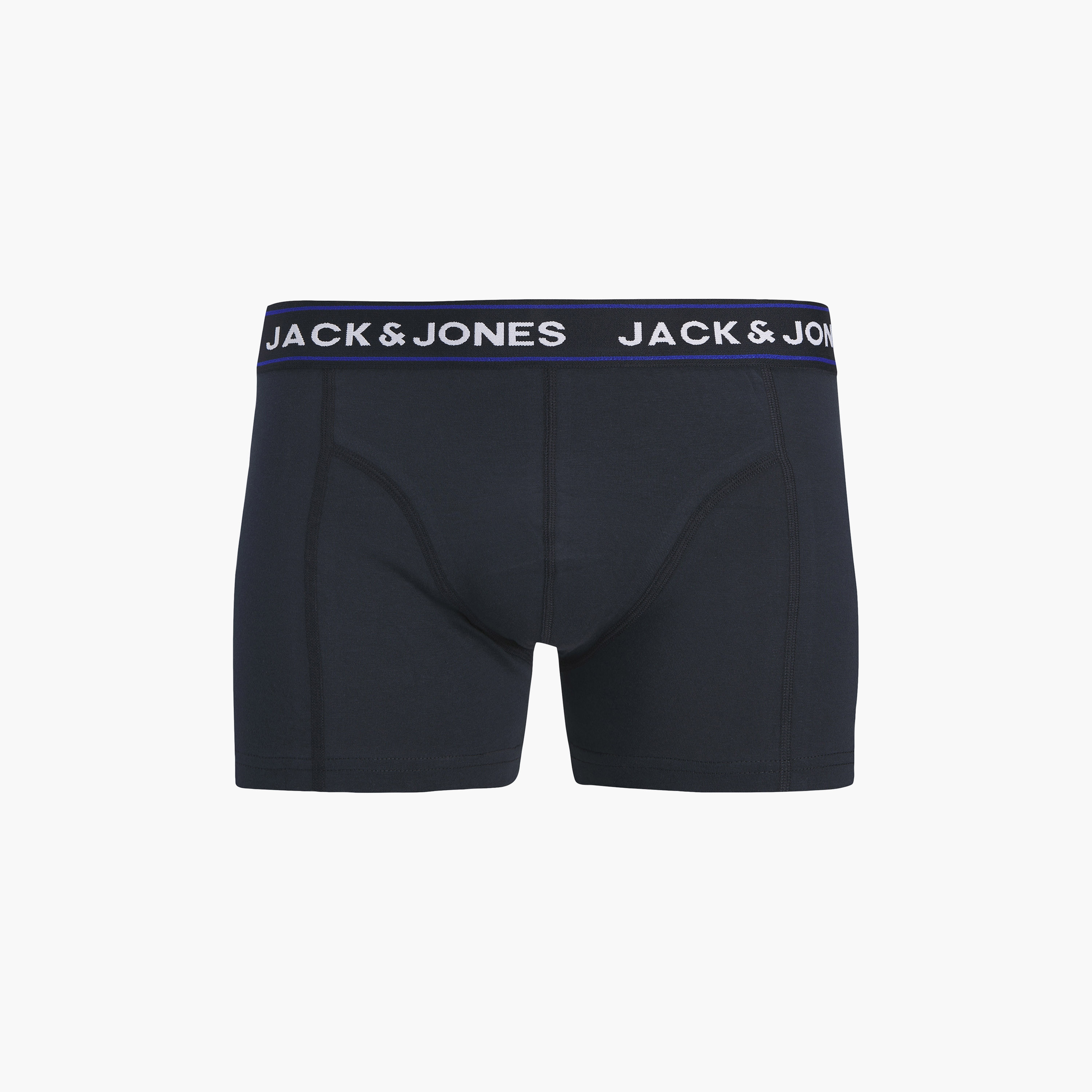 Jack & Jones Pack of 5 Brand Print Waistband Men's Trunks-men-clothing-innerwear-underwear-image-6