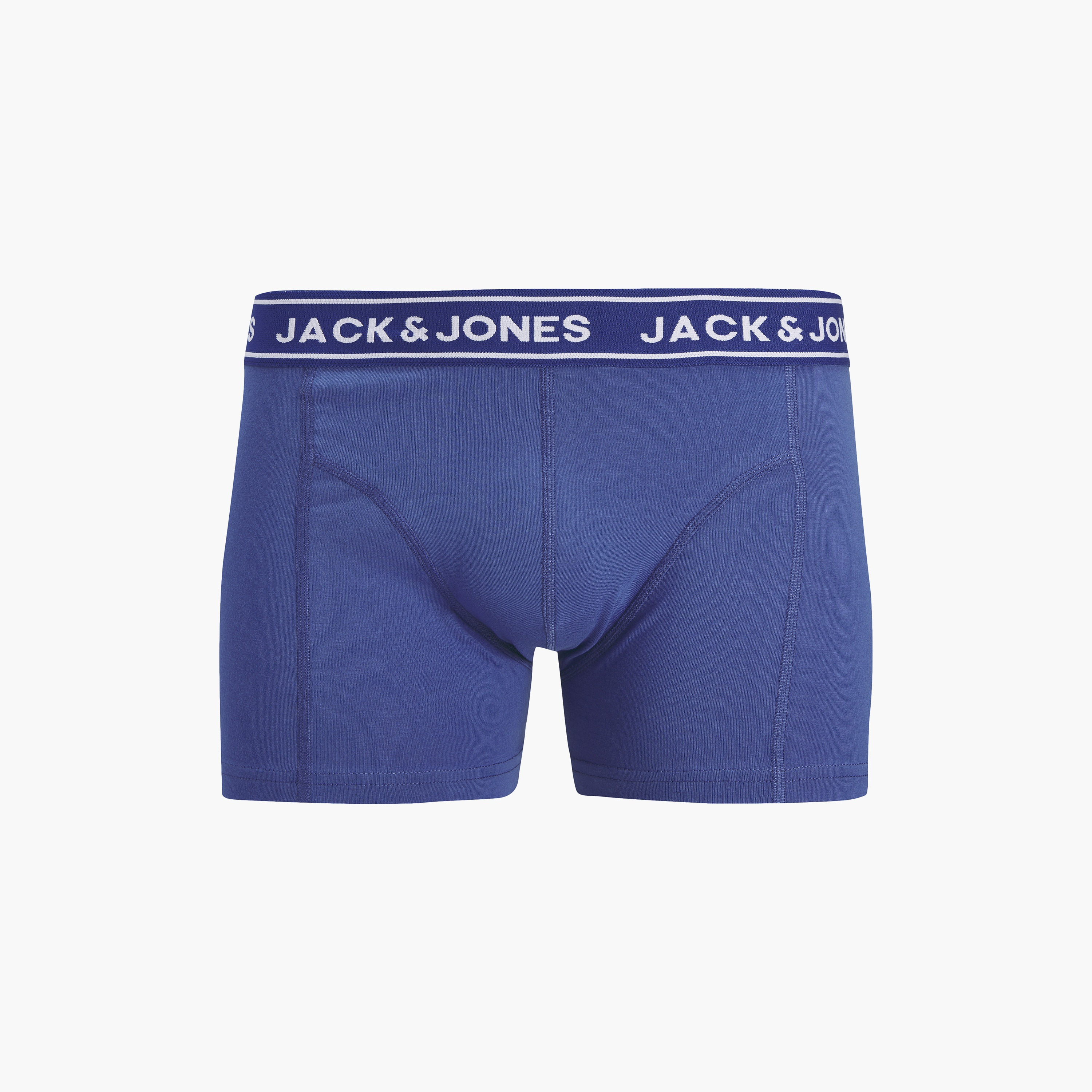 Jack & Jones Pack of 5 Brand Print Waistband Men's Trunks-men-clothing-innerwear-underwear-image-3