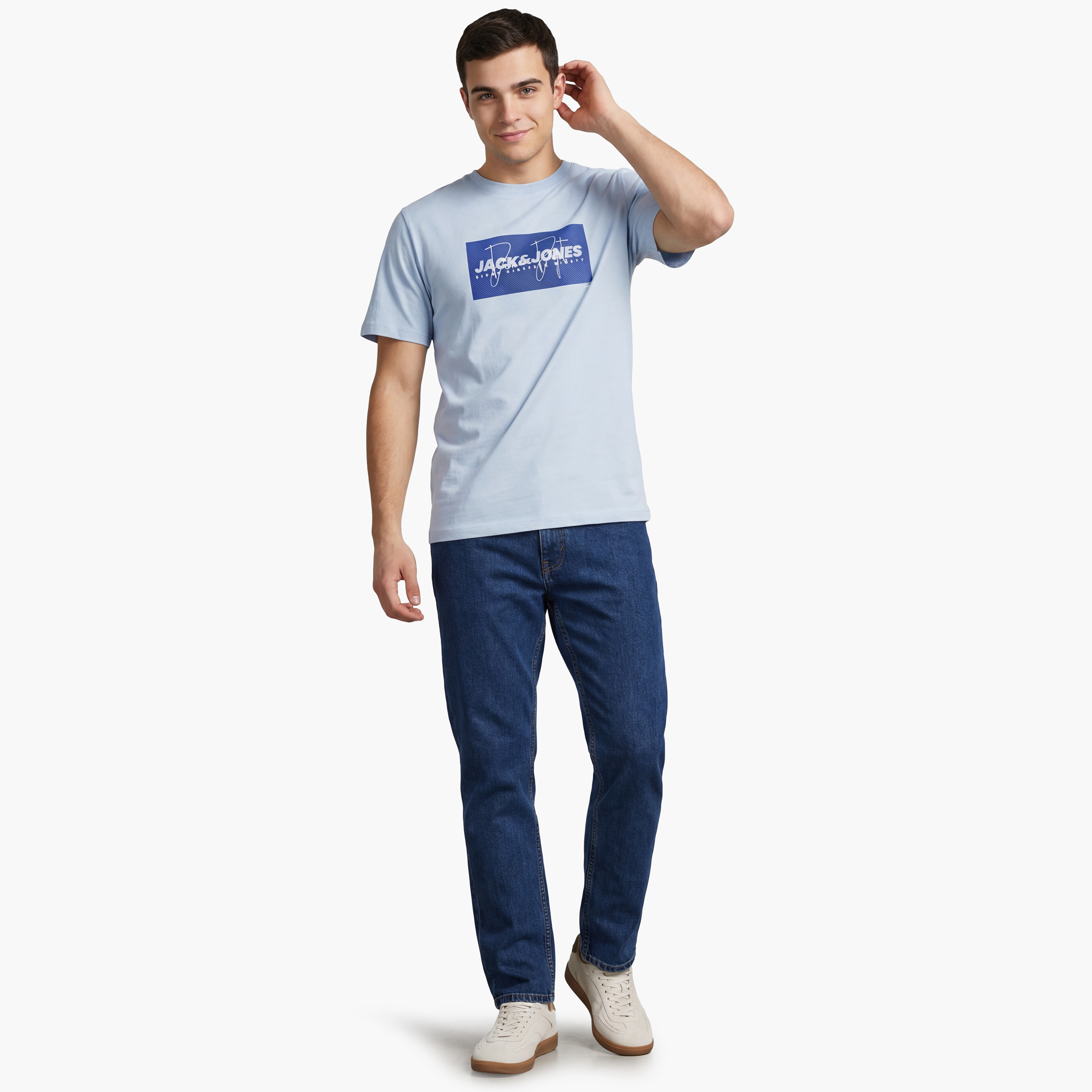 Jack & Jones Plus Size Printed Crew Neck Short Sleeves Men's T-Shirt-men-clothing-tshirtsandpolos-tshirts-image-8