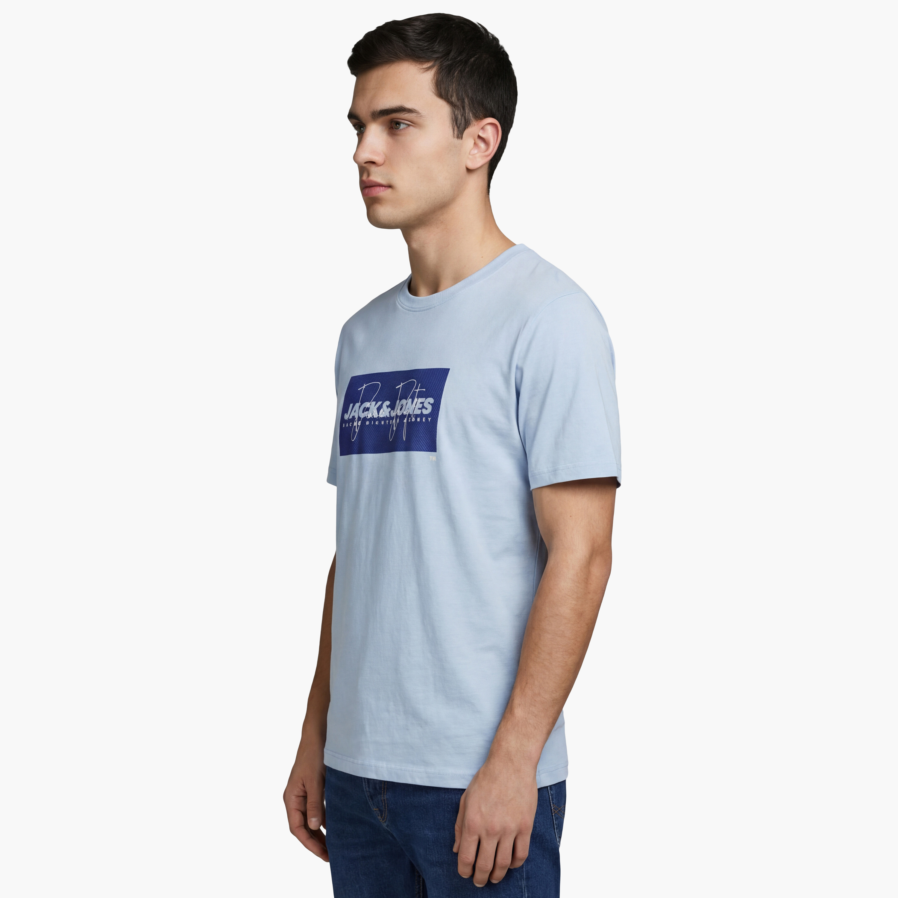 Jack & Jones Plus Size Printed Crew Neck Short Sleeves Men's T-Shirt-men-clothing-tshirtsandpolos-tshirts-image-9