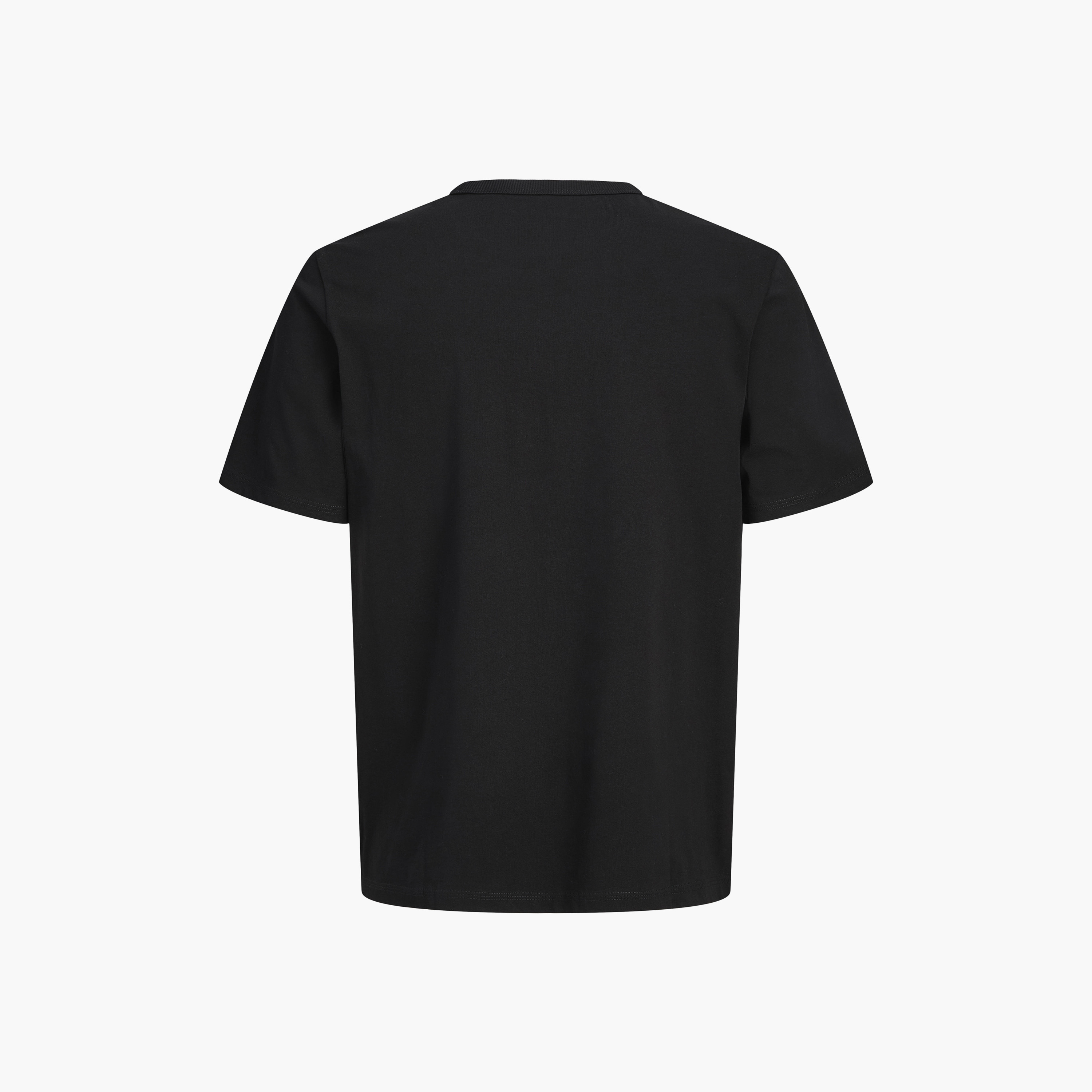 تي شيرت رجالي بلس سادة برقبة دائرية وأكمام قصيرة من جاك آند جونز-men-clothing-tshirtsandpolos-tshirts-image-24