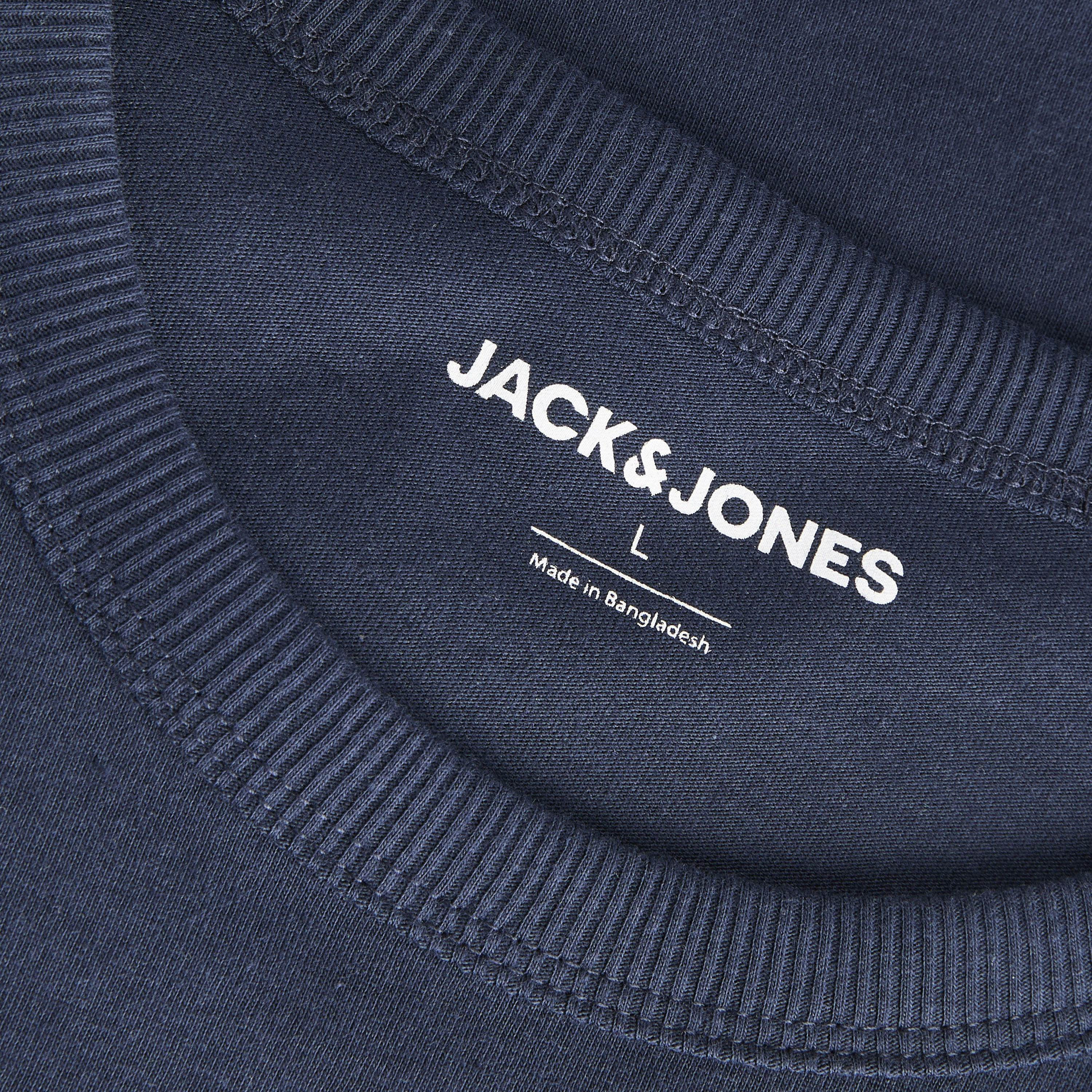 تي شيرت رجالي بلس سادة برقبة دائرية وأكمام قصيرة من جاك آند جونز-men-clothing-tshirtsandpolos-tshirts-image-17
