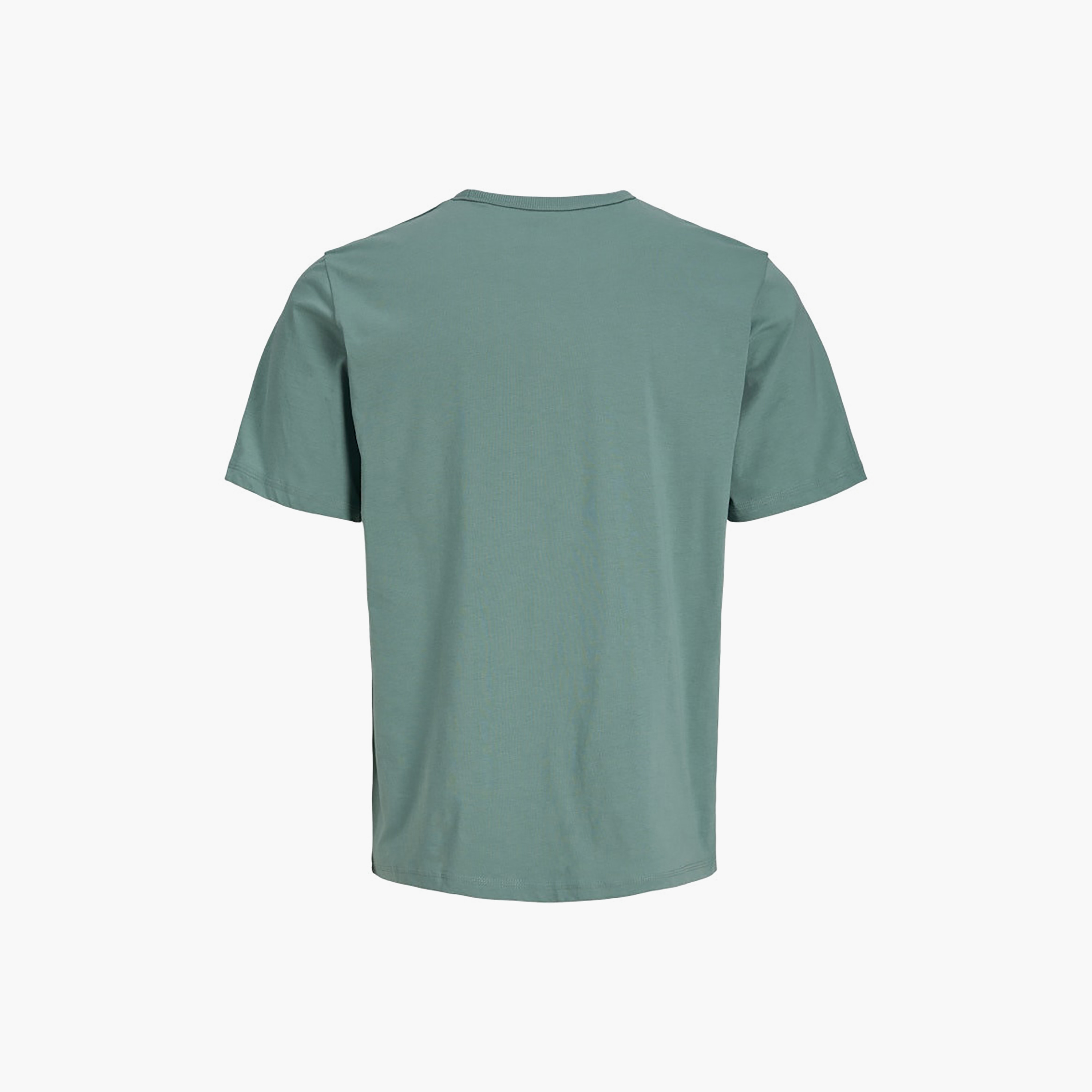 تي شيرت رجالي بلس سادة برقبة دائرية وأكمام قصيرة من جاك آند جونز-men-clothing-tshirtsandpolos-tshirts-image-8