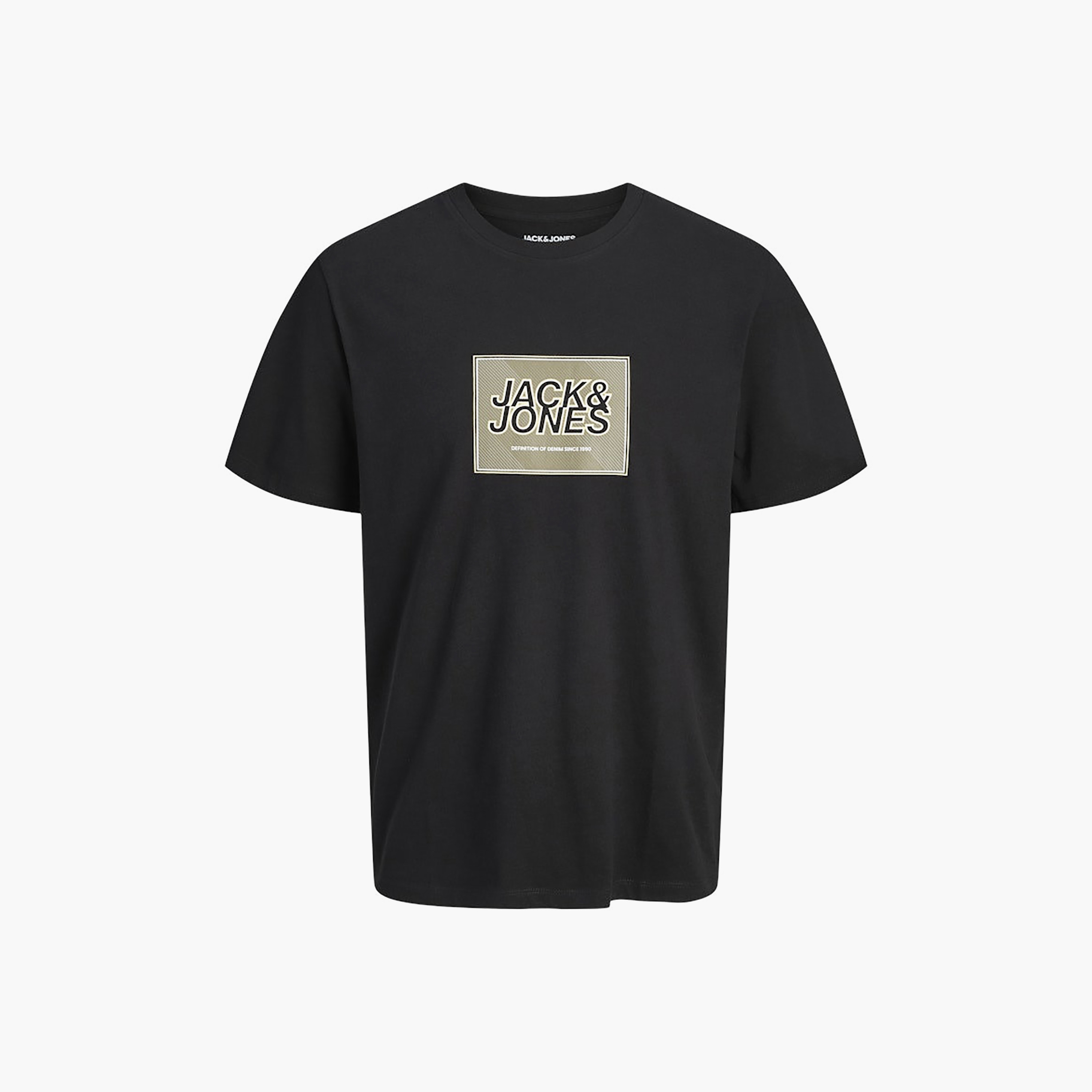 تي شيرت رجالي بلس بطبعة جرافيكية ورقبة دائرية وأكمام قصيرة من جاك آند جونز-men-clothing-tshirtsandpolos-tshirts-image-7
