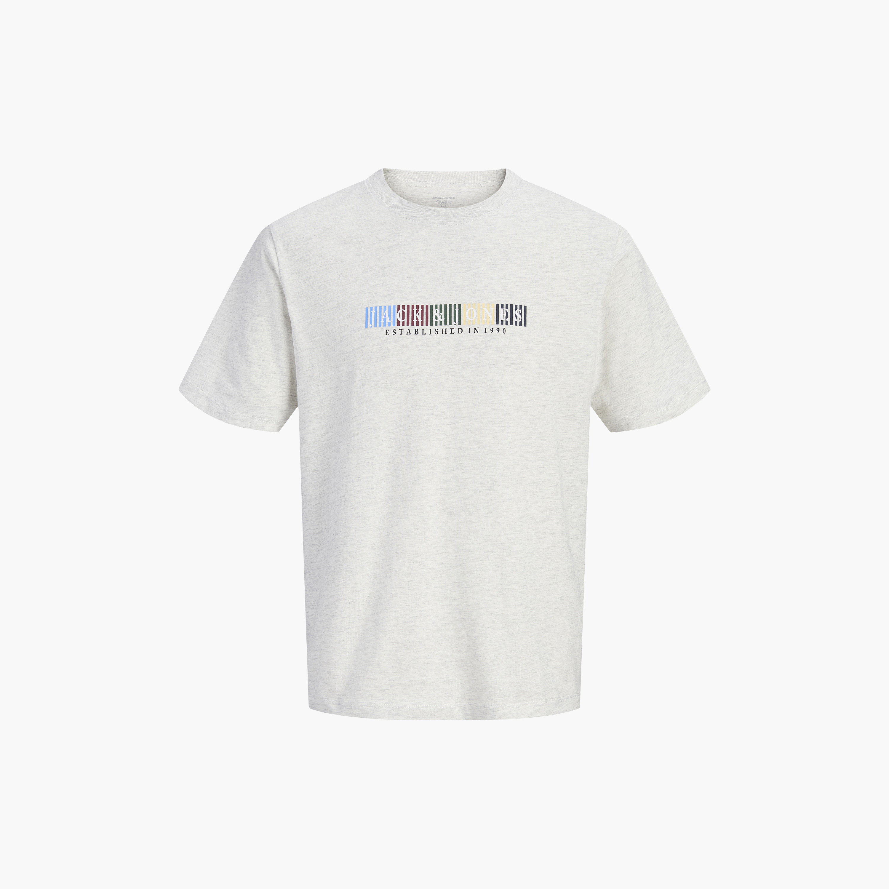 Jack & Jones Logo Printed Crew Neck Short Sleeves Men's T-Shirt-men-clothing-tshirtsandpolos-tshirts-image-5
