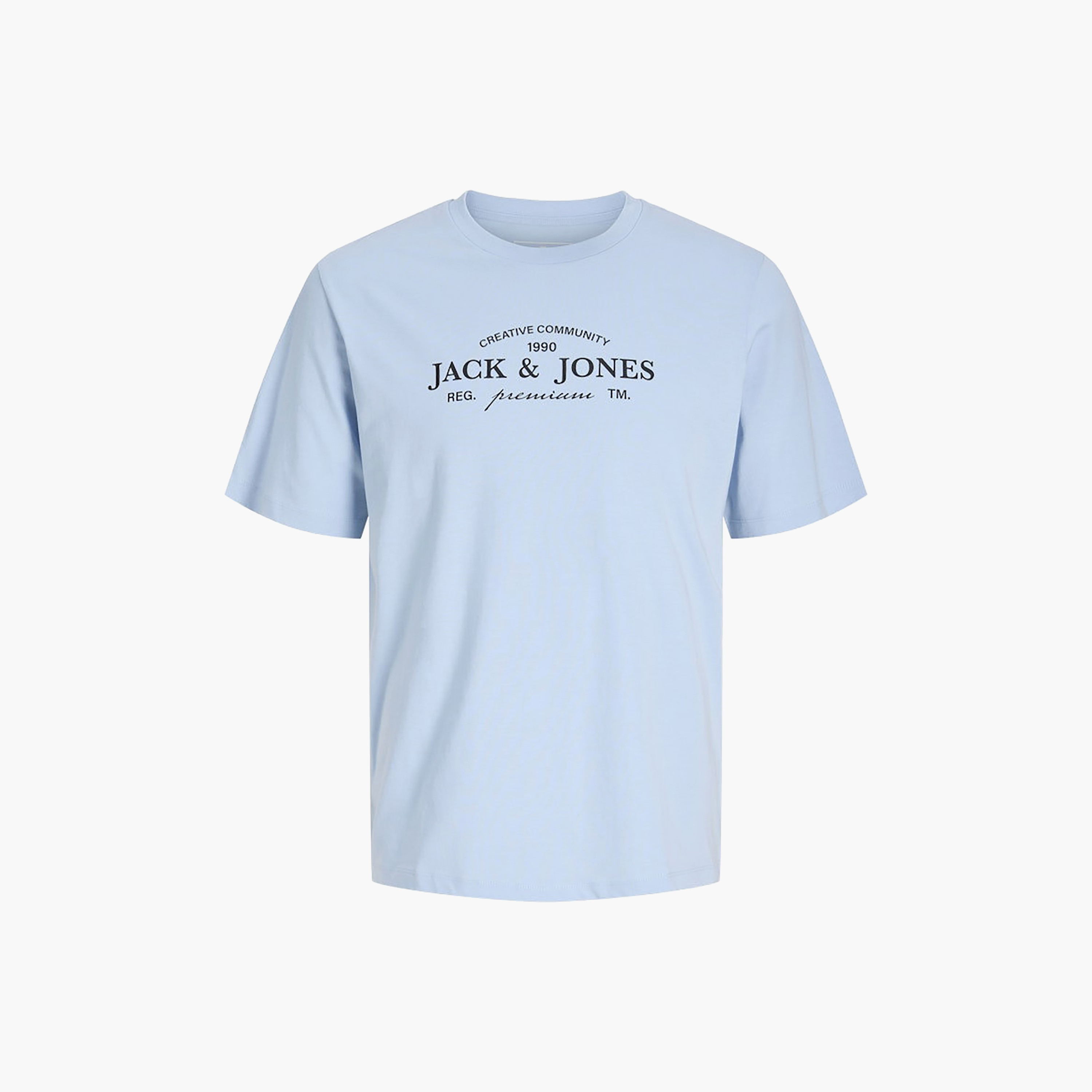 تي شيرت رجالي مطبوع بياقة دائرية وأكمام قصيرة من جاك اند جونز-men-clothing-tshirtsandpolos-tshirts-image-22