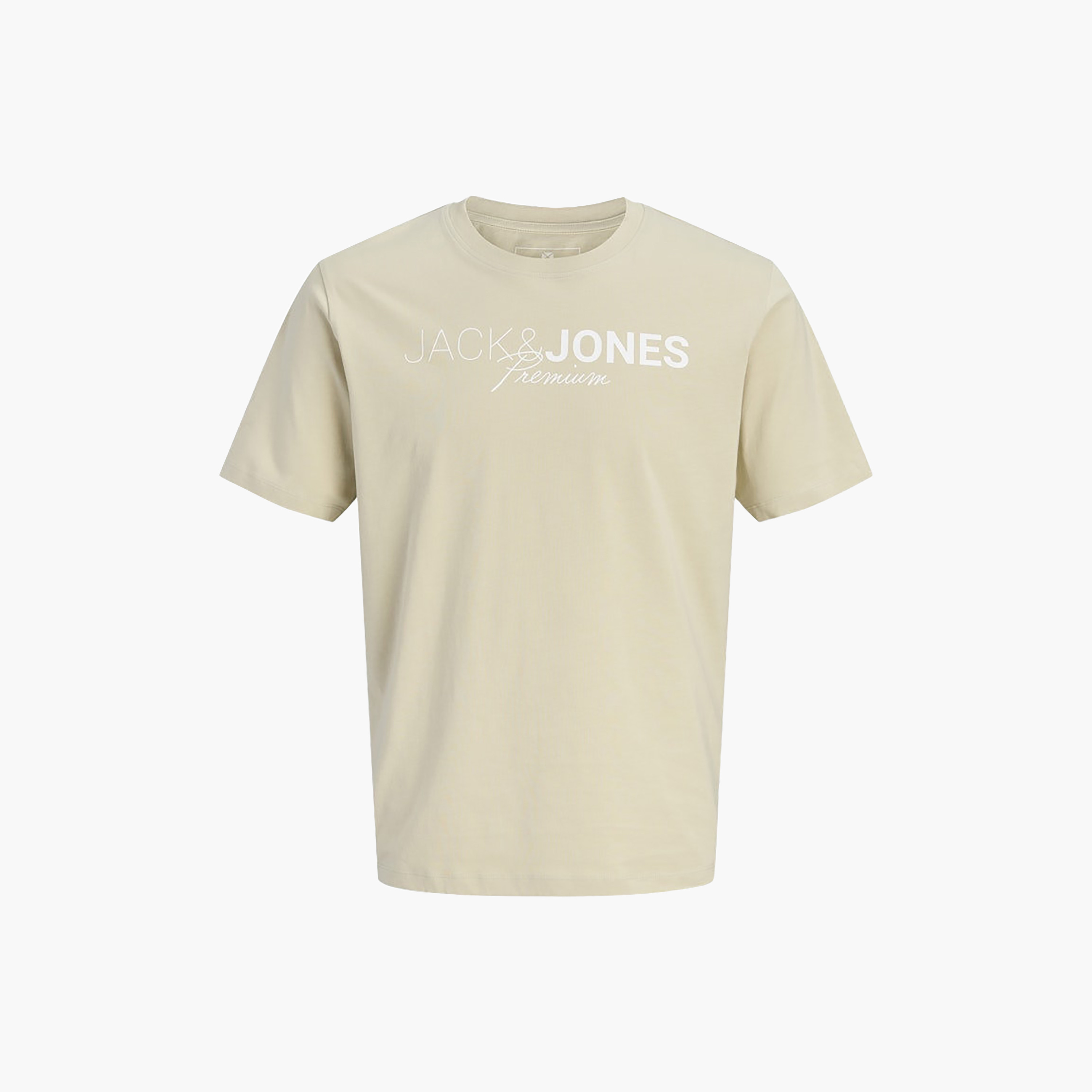 تي شيرت رجالي بأكمام قصيرة وياقة دائرية وطبعة شعار من جاك آند جونز-men-clothing-tshirtsandpolos-tshirts-image-20