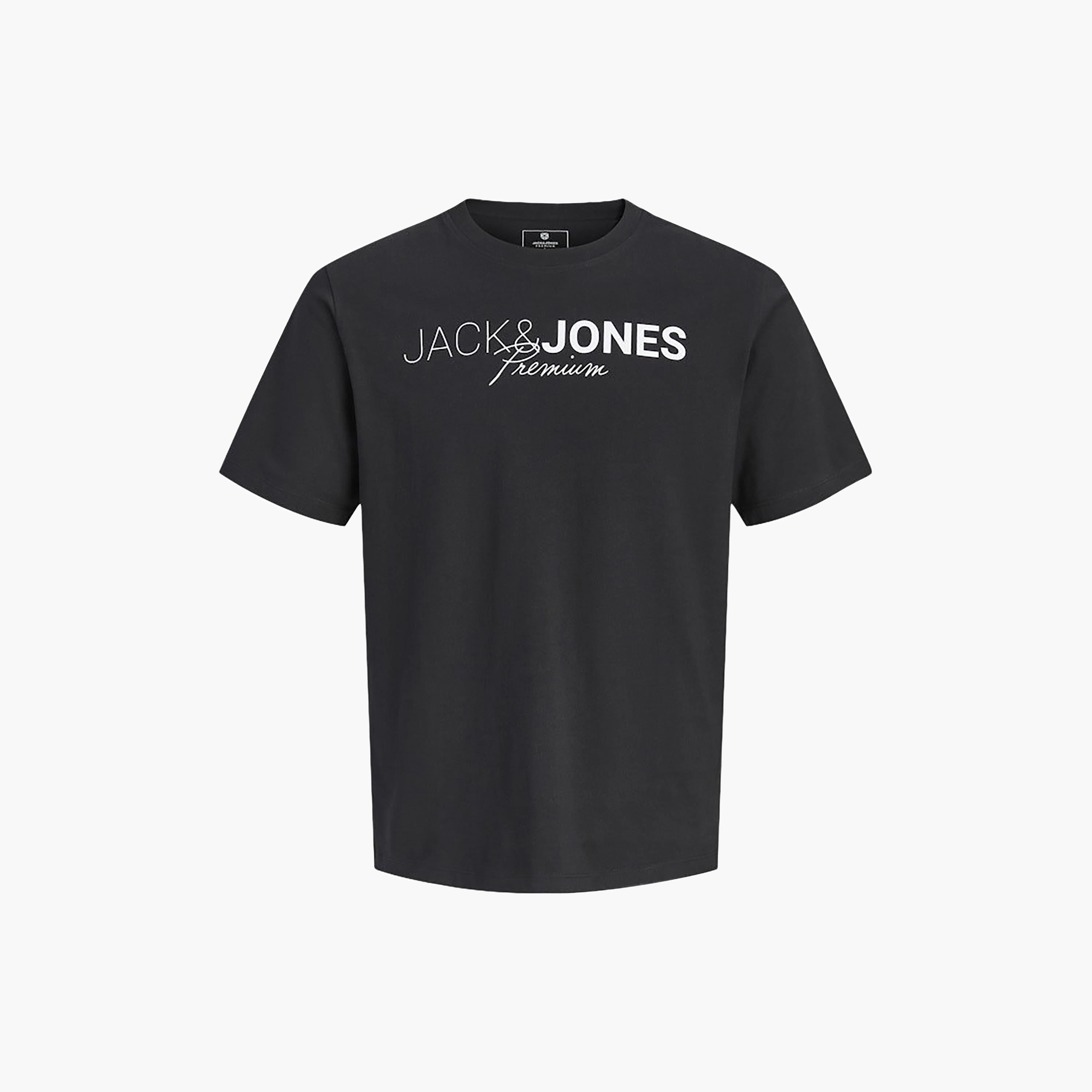 تي شيرت رجالي بأكمام قصيرة وياقة دائرية وطبعة شعار من جاك آند جونز-men-clothing-tshirtsandpolos-tshirts-image-13