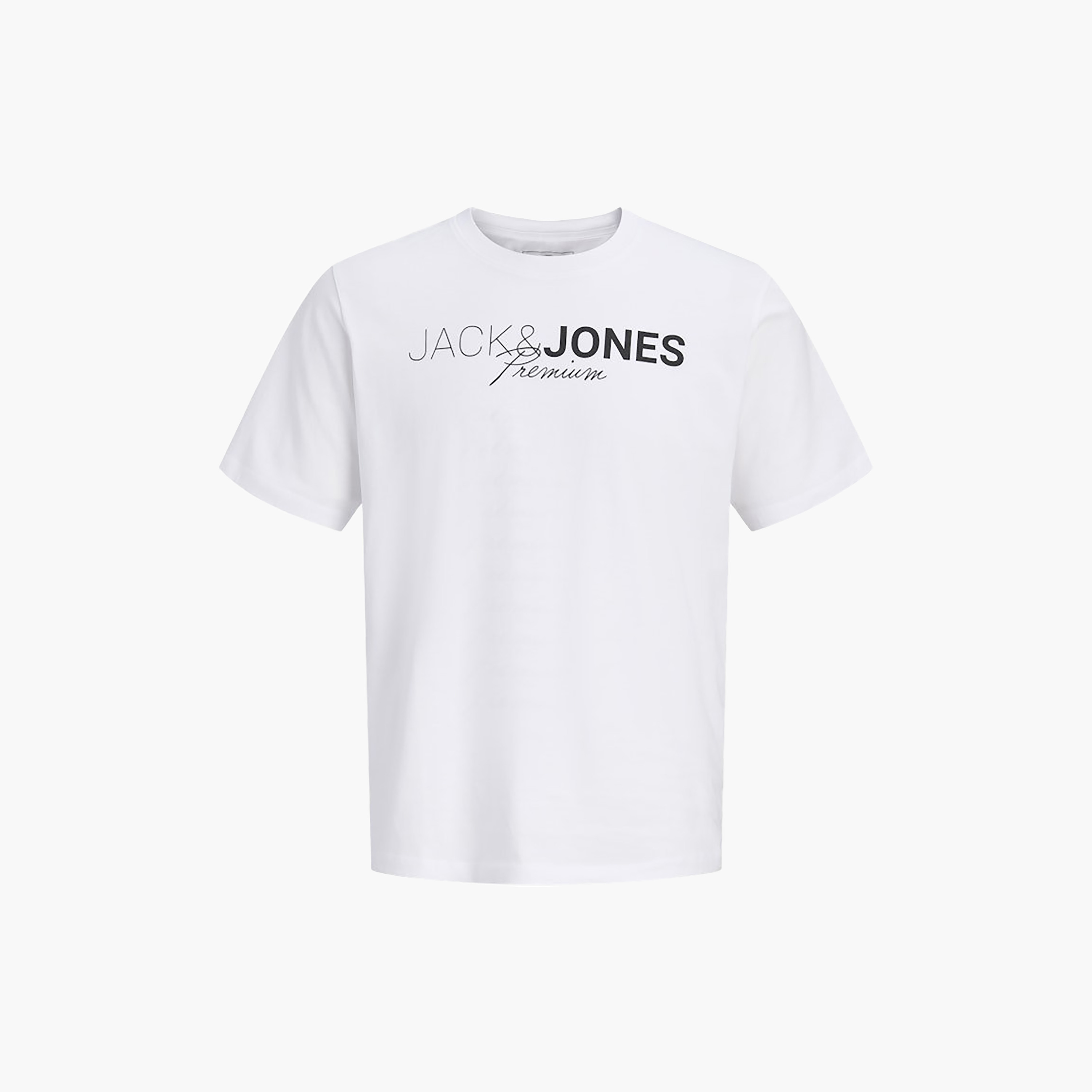 Jack & Jones Logo Print Crew Neck Short Sleeves Men's T-Shirt-men-clothing-tshirtsandpolos-tshirts-image-6