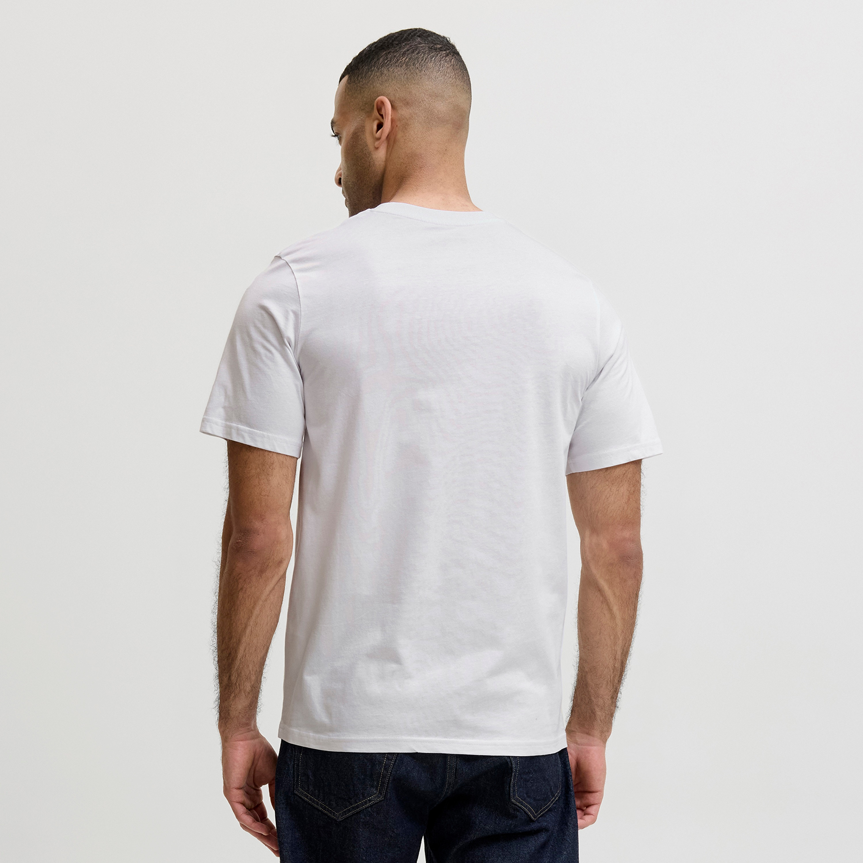 Jack & Jones Logo Printed Crew Neck Short Sleeves Men's T-Shirt-men-clothing-tshirtsandpolos-tshirts-image-4