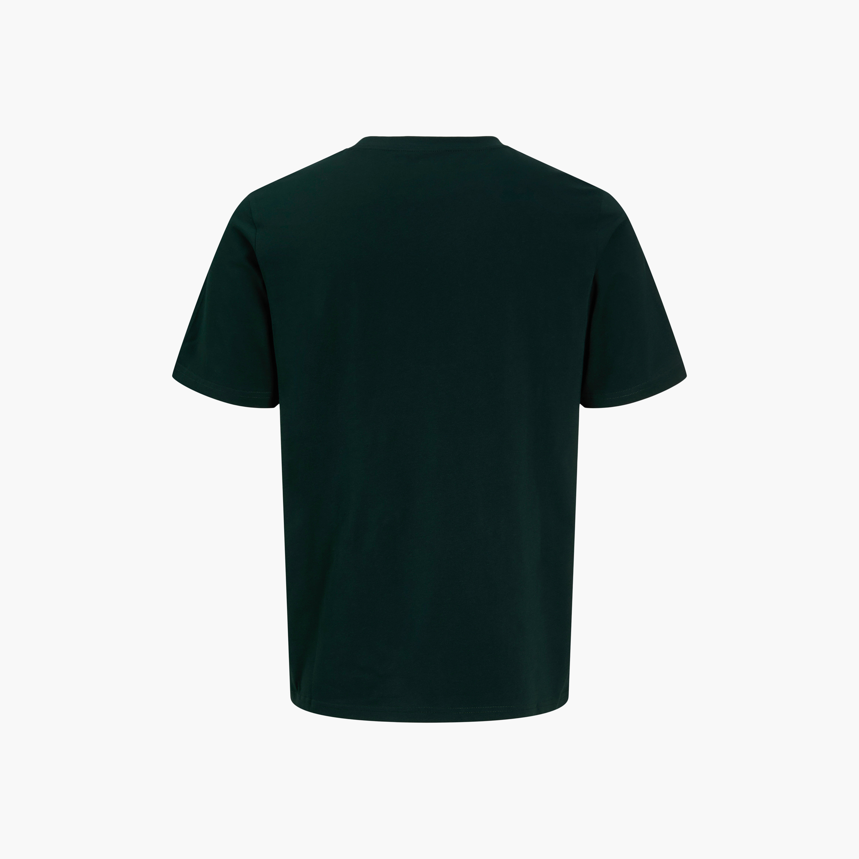 تيشيرت رجالي برقبة مستديرة وأكمام قصيرة بشعار مطبوع من جاك آند جونز-men-clothing-tshirtsandpolos-tshirts-image-8