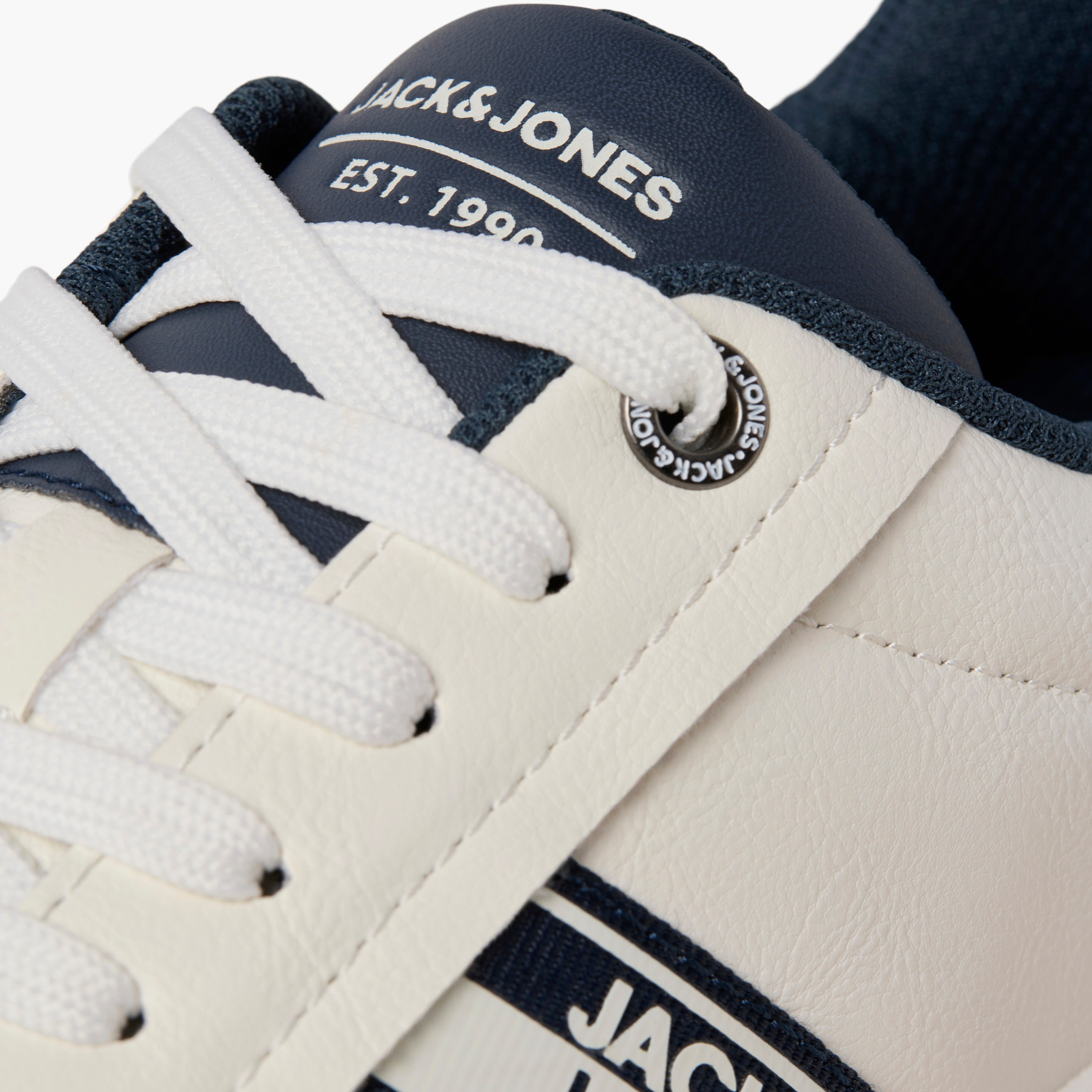 Jack & Jones Men's Lace-Up JFWREX Low Ankle Sneakers | 12298614-men-shoes-sneakers-image-8