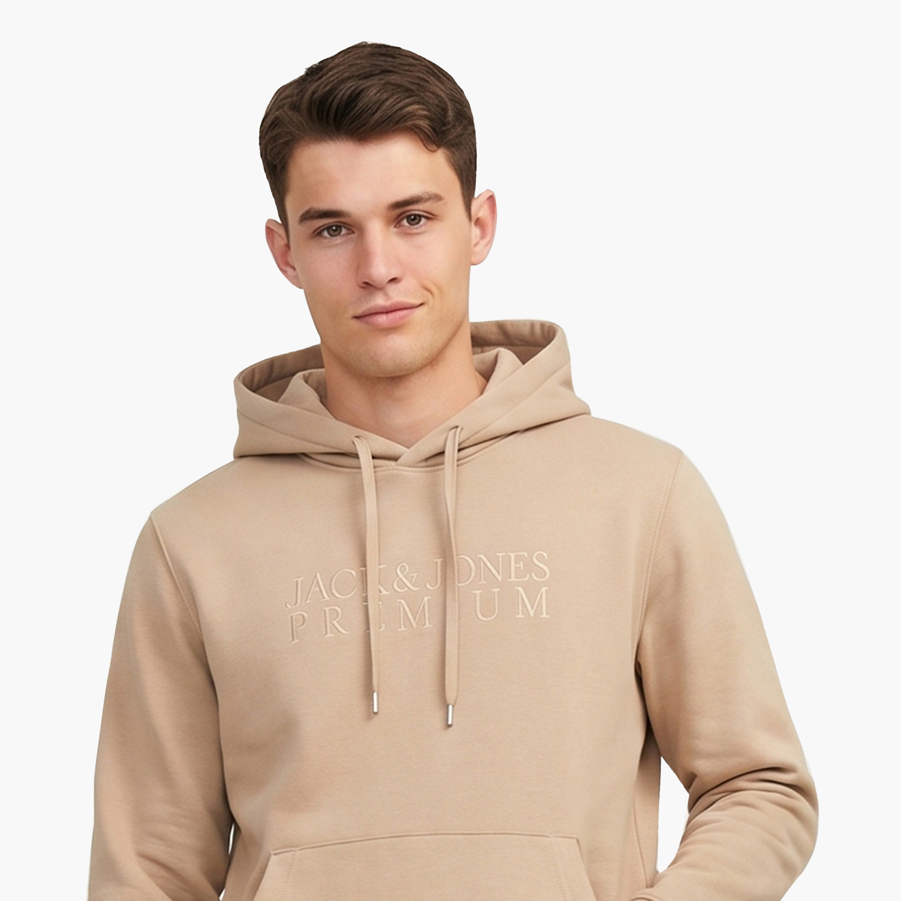 هودي رجالي بأكمام طويلة وشعار مطرز من جاك اند جونز-men-winterwear-hoodiesandsweatshirts-image-3