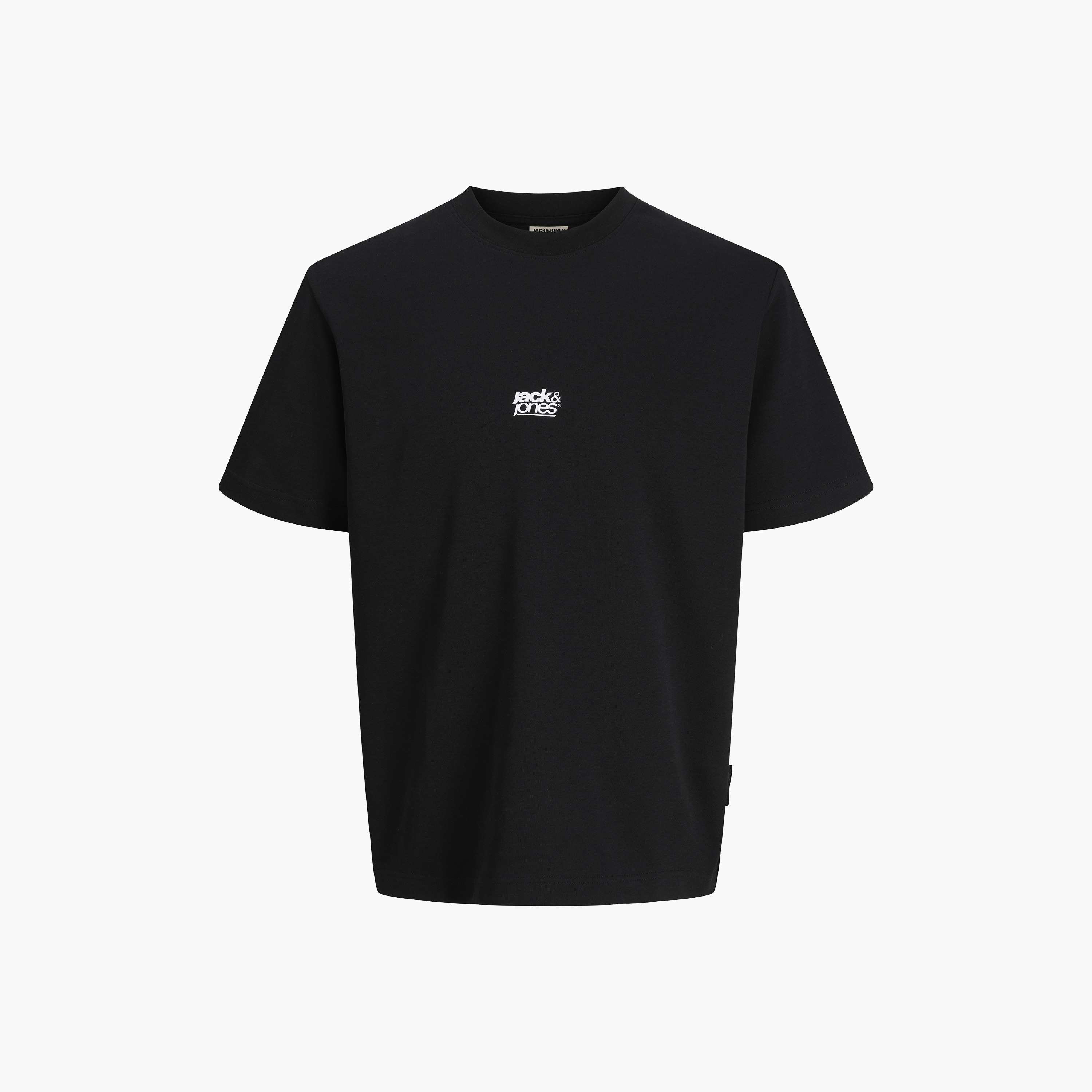 Jack & Jones Plain Crew Neck Short Sleeves Men's T-Shirt-men-clothing-tshirtsandpolos-tshirts-image-5