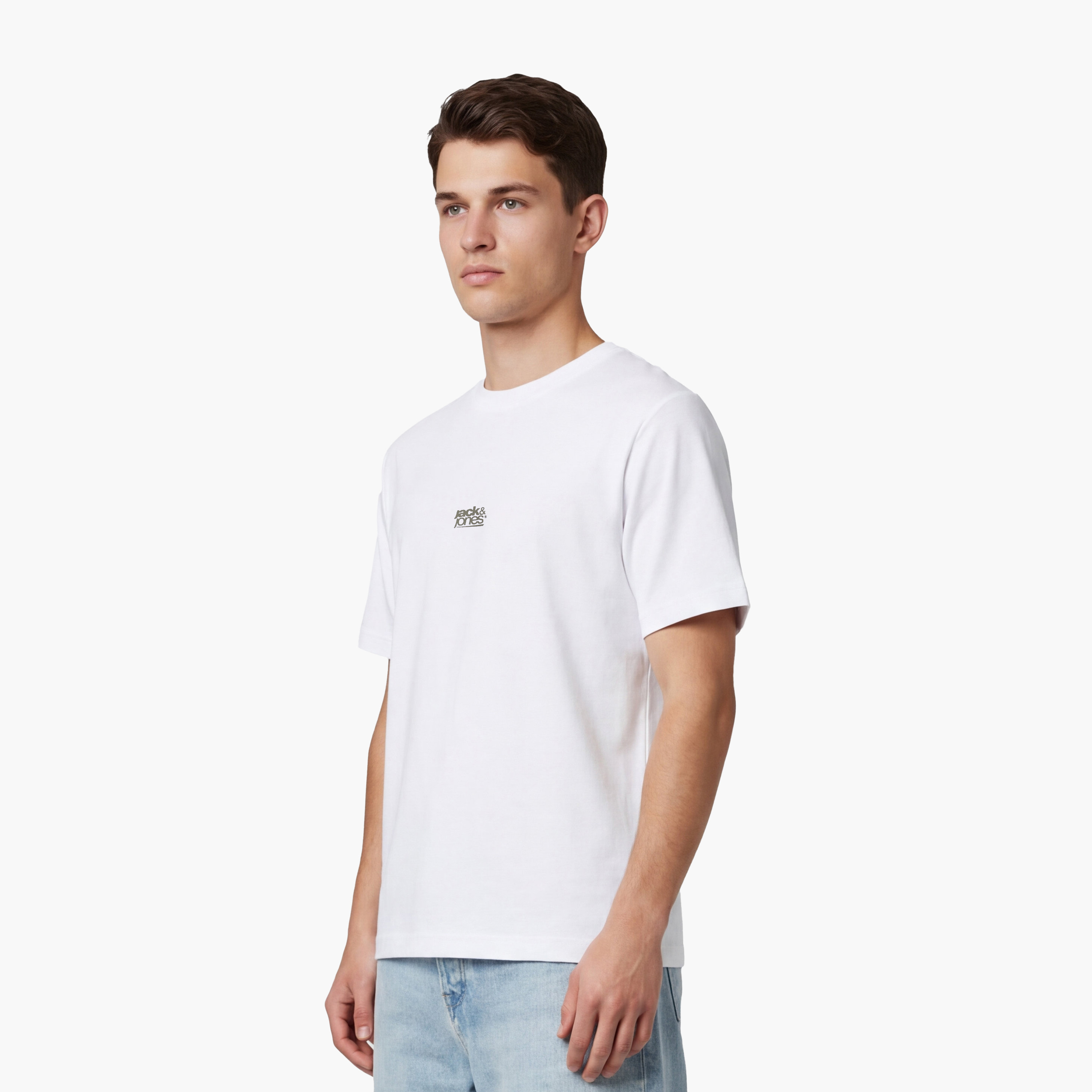 تيشيرت رجالي سادة بياقة دائرية وأكمام قصيرة من جاك ان جونز-men-clothing-tshirtsandpolos-tshirts-image-8