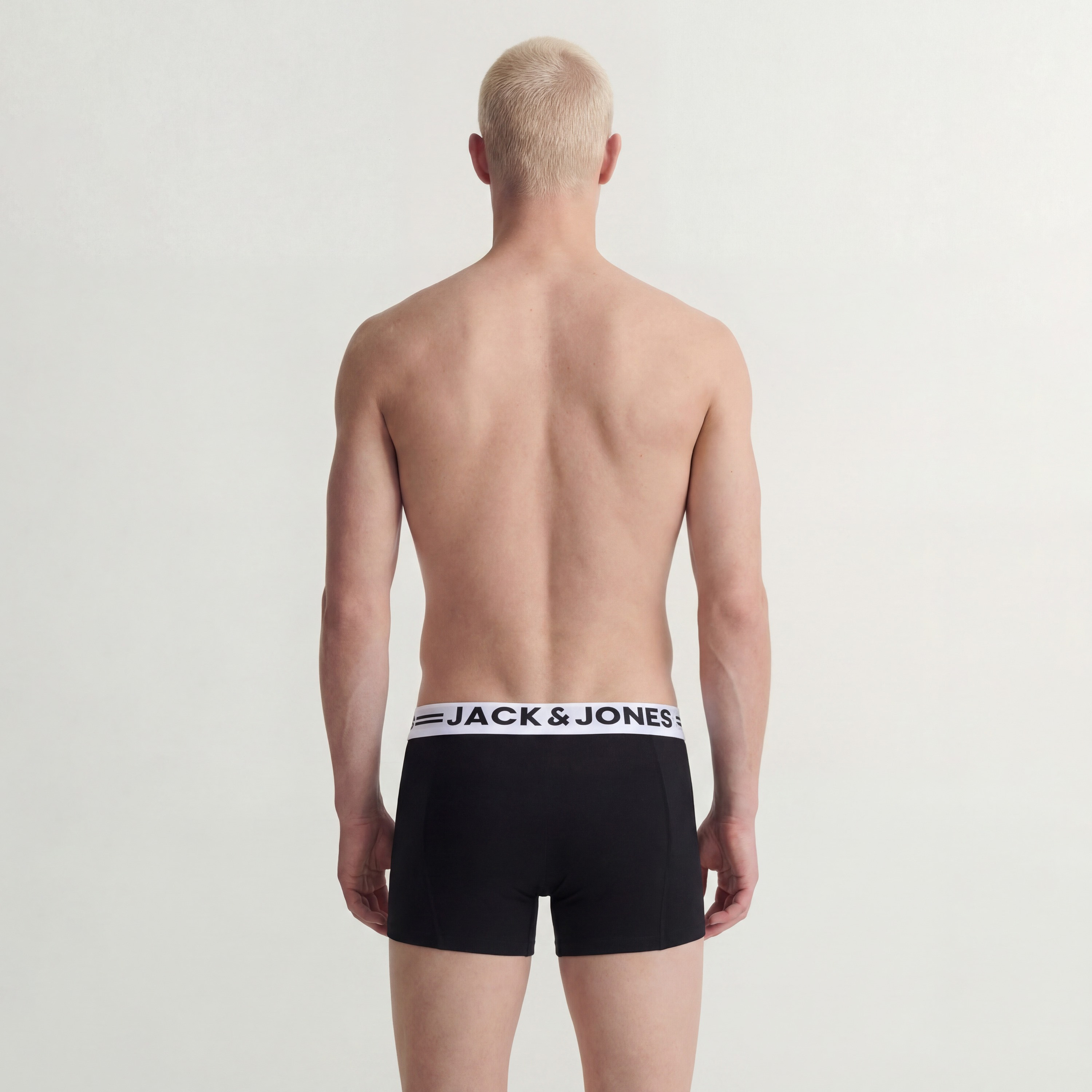 Jack & Jones Pack of 7 Brand Print Waistband Men's Trunks-men-clothing-innerwear-underwear-image-5