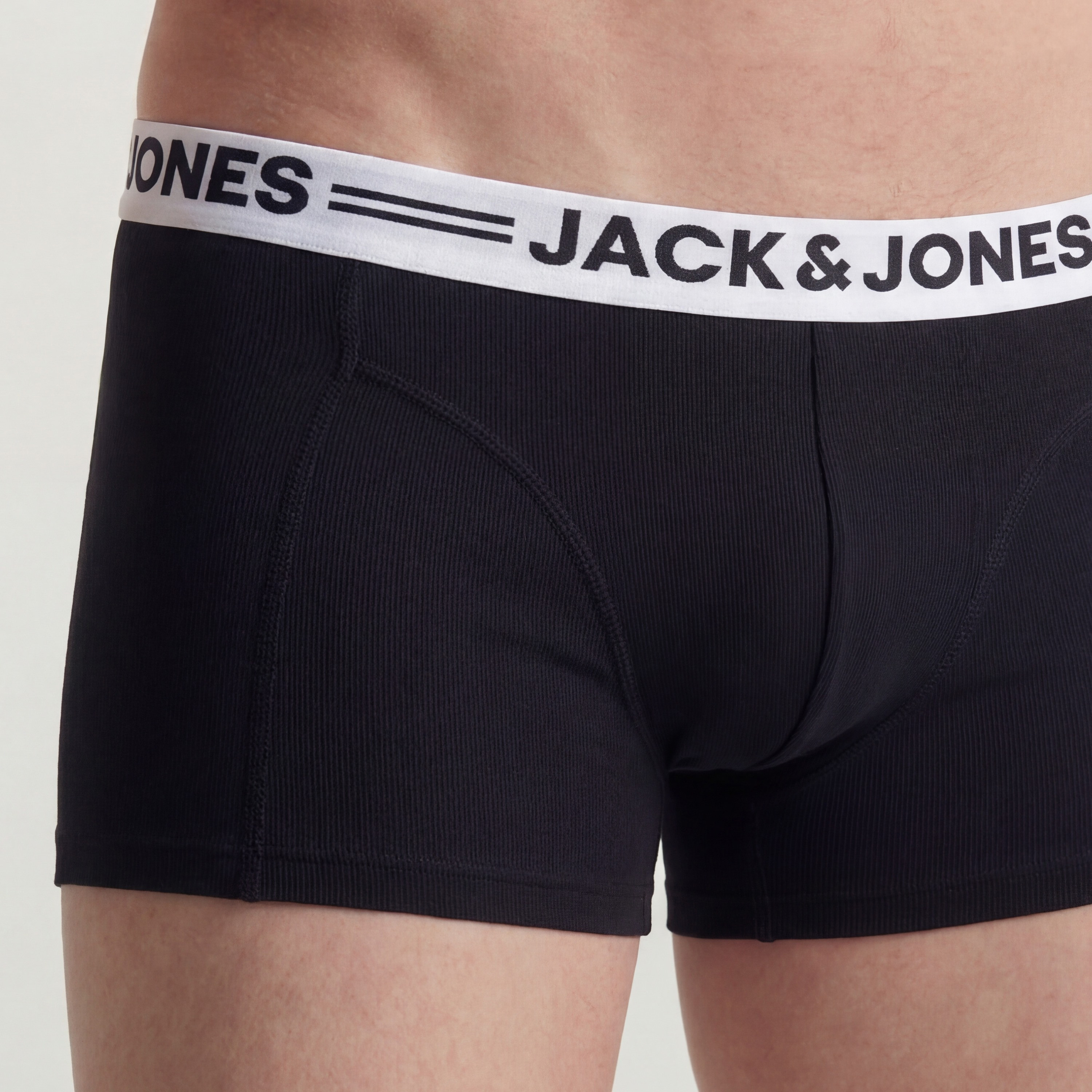 Jack & Jones Pack of 7 Brand Print Waistband Men's Trunks-men-clothing-innerwear-underwear-image-6
