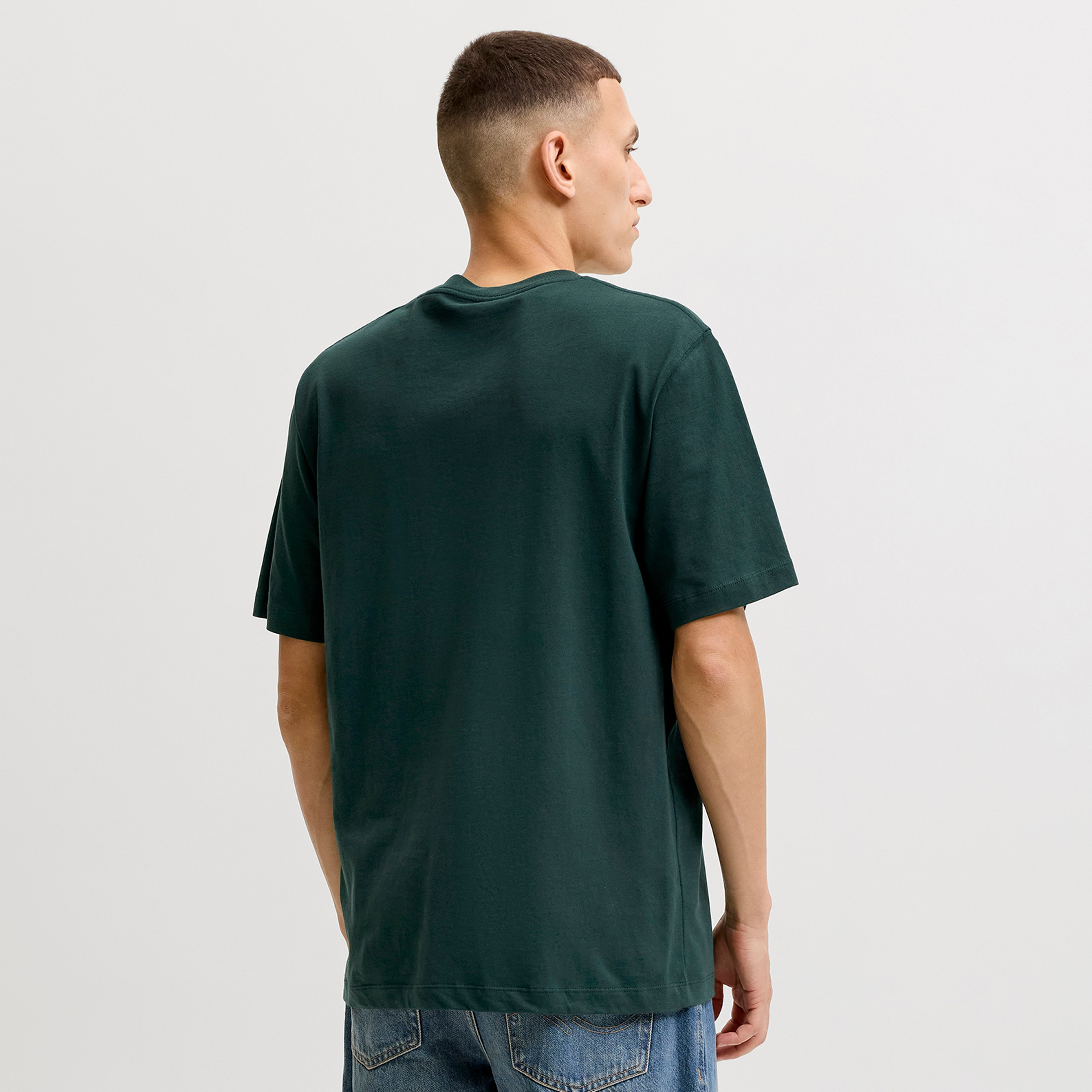 Jack & Jones Printed Crew Neck Short Sleeves Men's T-Shirt-men-clothing-tshirtsandpolos-tshirts-image-4