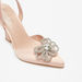 Celeste Women's Floral Accented Slingback Sandals with Stiletto Heels-Women%27s Heel Shoes-thumbnailMobile-6