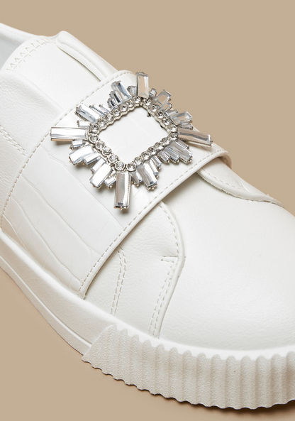 Celeste Womens' Embellished Slip-On Sneakers
