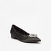 Celeste Women's Embellished Slip-On Shoes with Block Heels-Women%27s Heel Shoes-thumbnail-0