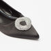 Celeste Women's Embellished Slip-On Shoes with Block Heels-Women%27s Heel Shoes-thumbnail-4