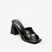 Celeste Solid Slip-On Sandals with Cross Straps and Block Heels-Women%27s Heel Sandals-thumbnail-0