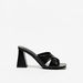 Celeste Solid Slip-On Sandals with Cross Straps and Block Heels-Women%27s Heel Sandals-thumbnailMobile-2