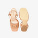 Celeste Women's Quilted Metal Accent Sandals with Block Heels and Buckle Closure-Women%27s Heel Sandals-thumbnail-4