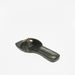 Celeste Women's Solid Slide Sandals with Metal Trim-Women%27s Flat Sandals-thumbnail-1