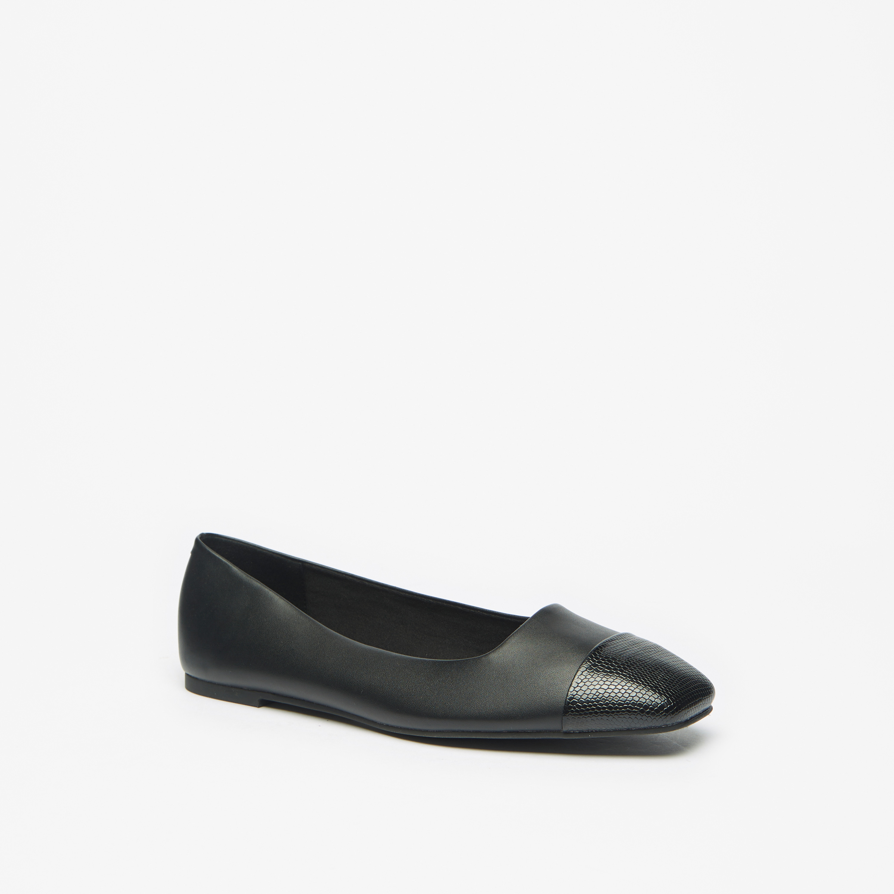 Square toe ballerina online shoes