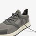 Lee Cooper Men's Textured Sneakers with Lace-Up Closure-Men%27s Sneakers-thumbnail-5