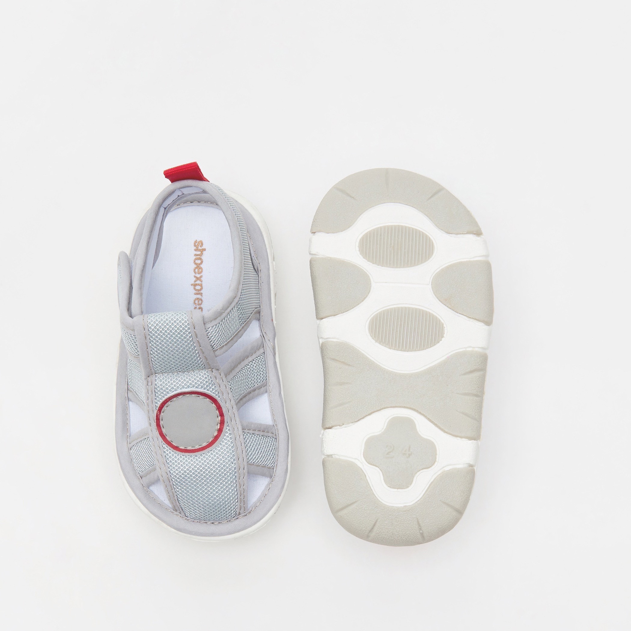 صندل بأشرطة بارز الملمس بشريط وحلقة إغلاق-boys-shoes-sandals-image-5