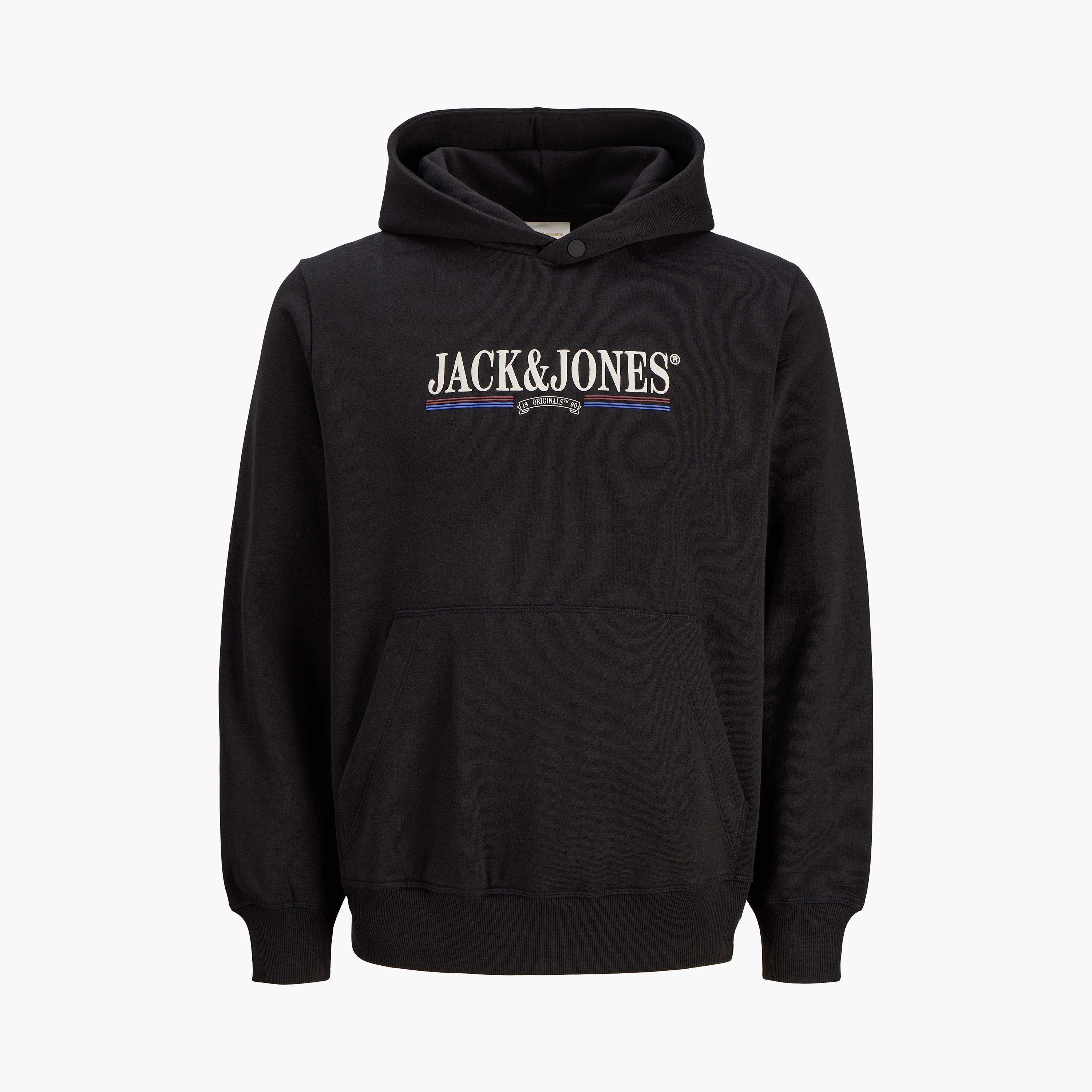 Jack & Jones Logo Printed Long Sleeves Men's Hoodie-men-winterwear-hoodiesandsweatshirts-image-7