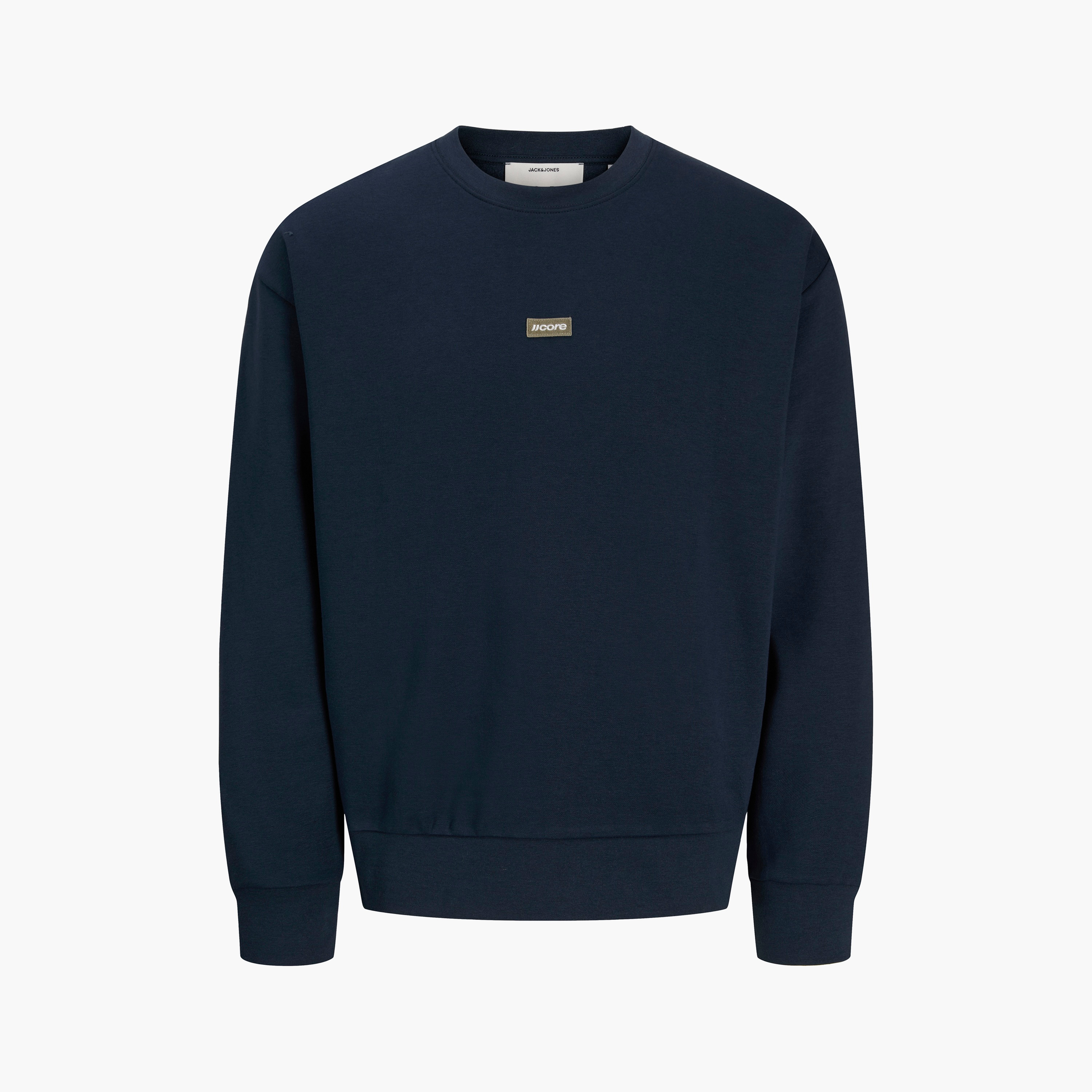 Jack & Jones Plain Crew Neck Long Sleeves Men's Sweatshirt-men-winterwear-hoodiesandsweatshirts-image-14