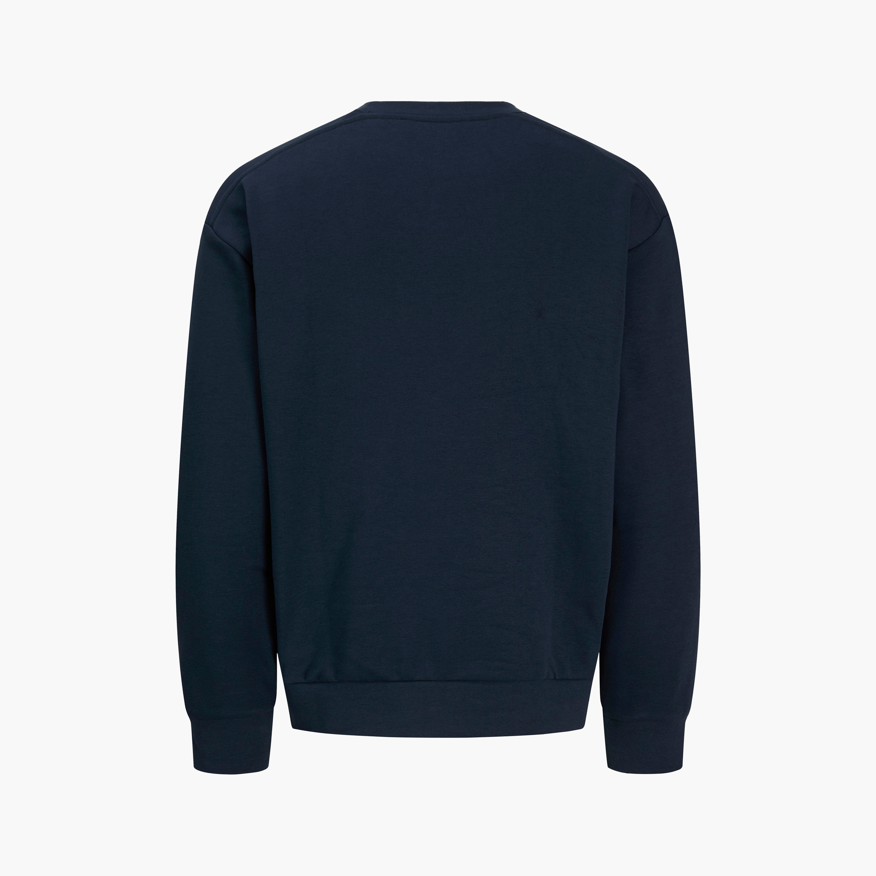 Jack & Jones Plain Crew Neck Long Sleeves Men's Sweatshirt-men-winterwear-hoodiesandsweatshirts-image-15