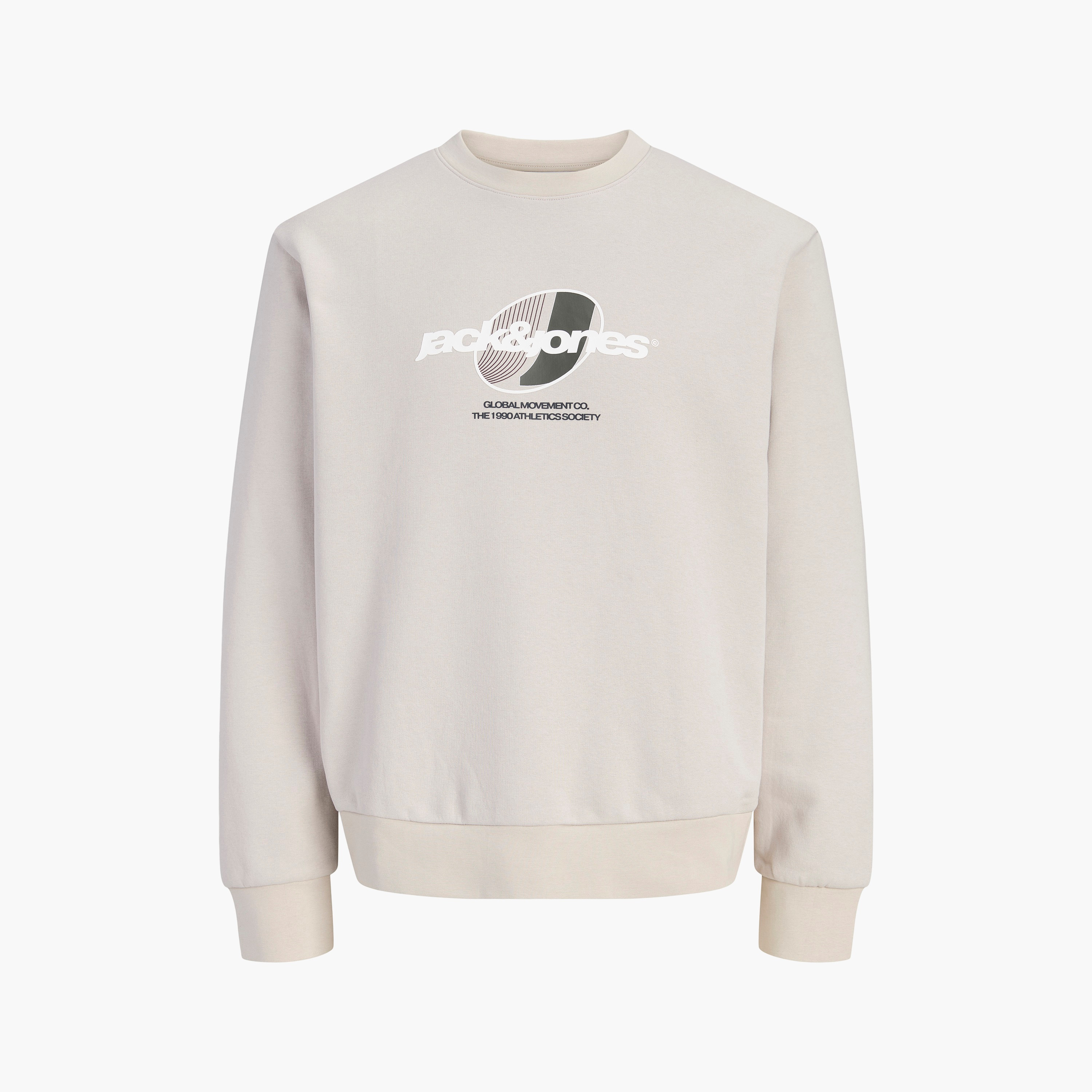 Jack & Jones Printed Crew Neck Long Sleeves Men's Sweatshirt-men-winterwear-hoodiesandsweatshirts-image-7