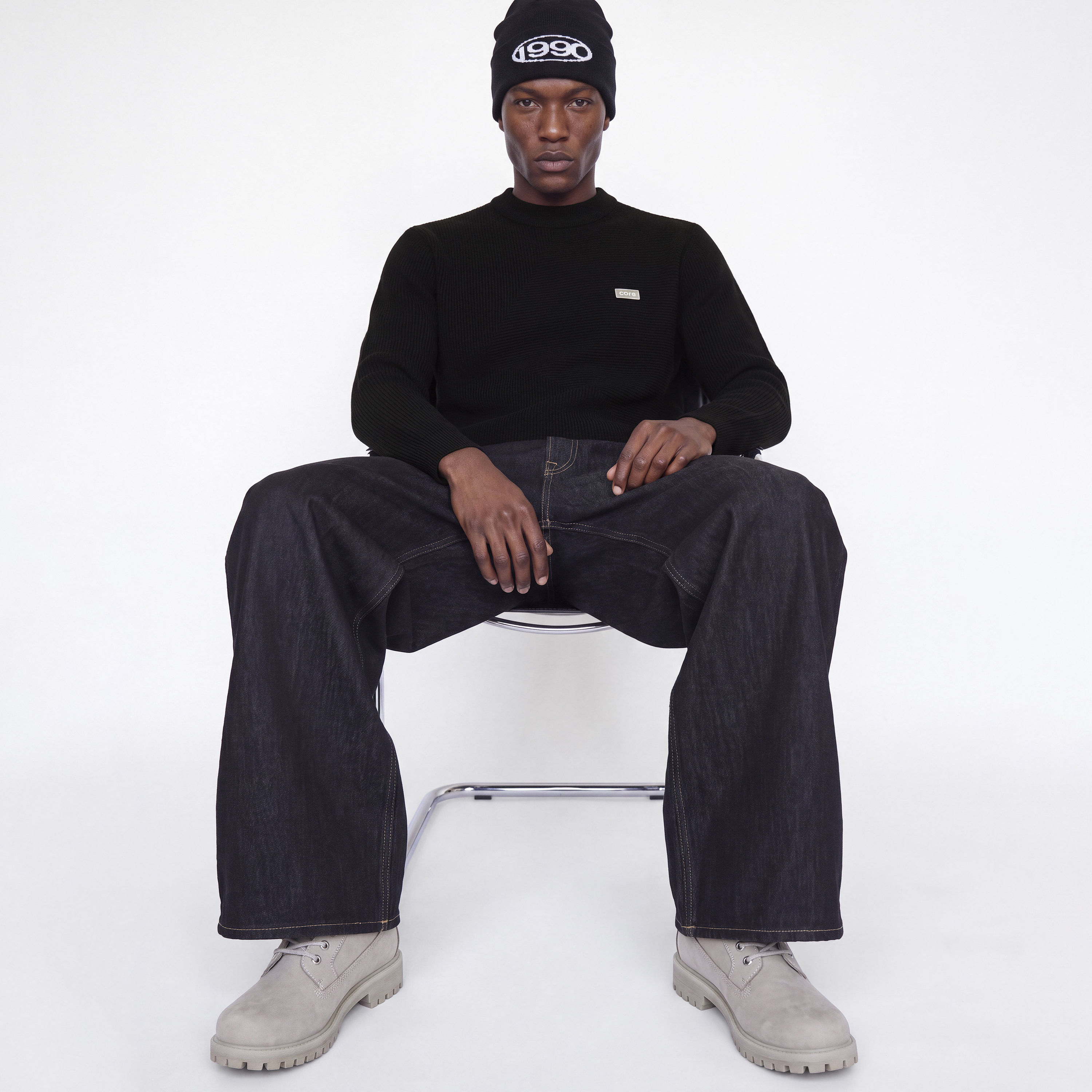 Jack & Jones Ribbed Crew Neck Long Sleeves Men's Sweater-men-clothing-sweatersandpullovers-image-2