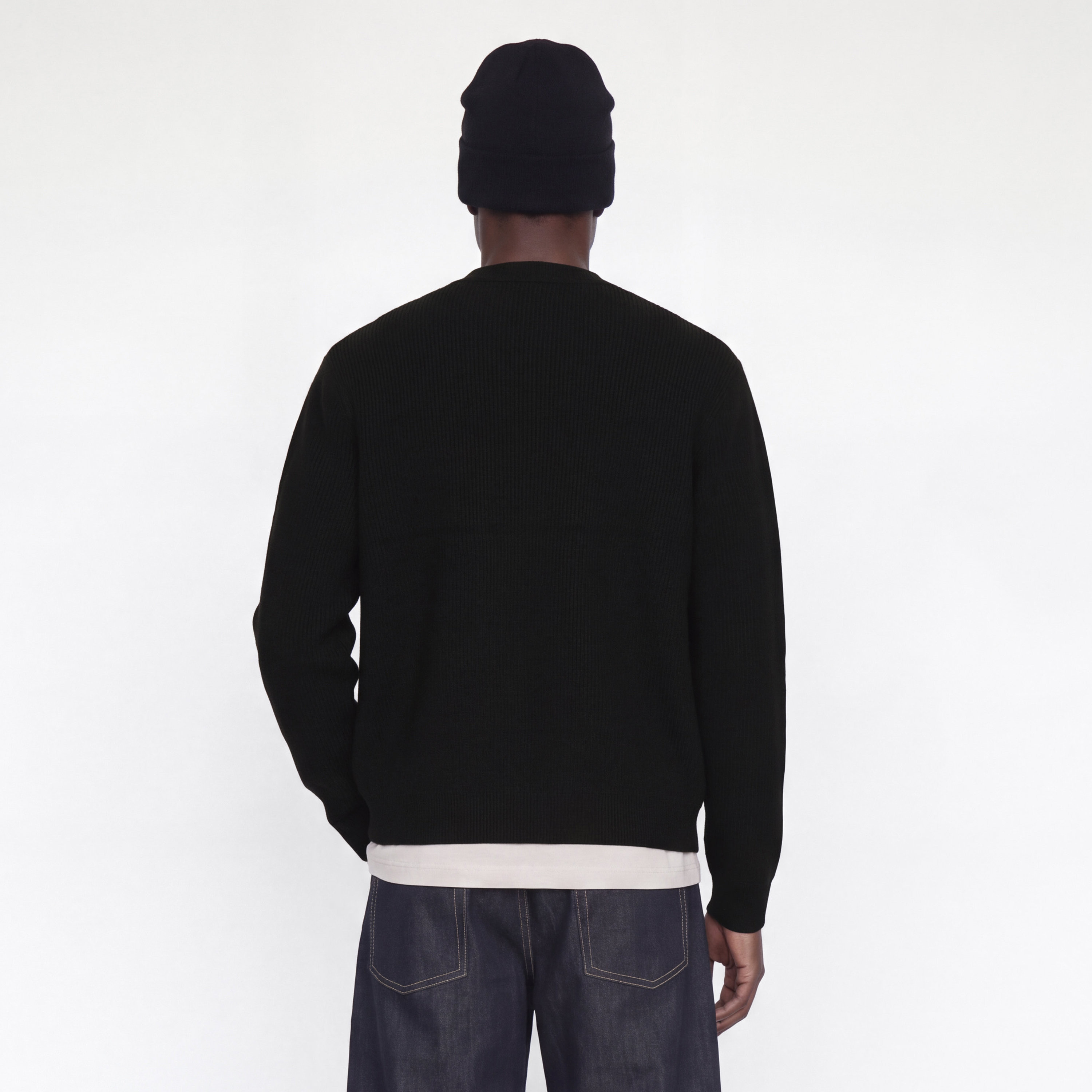 Jack & Jones Ribbed Crew Neck Long Sleeves Men's Sweater-men-clothing-sweatersandpullovers-image-4