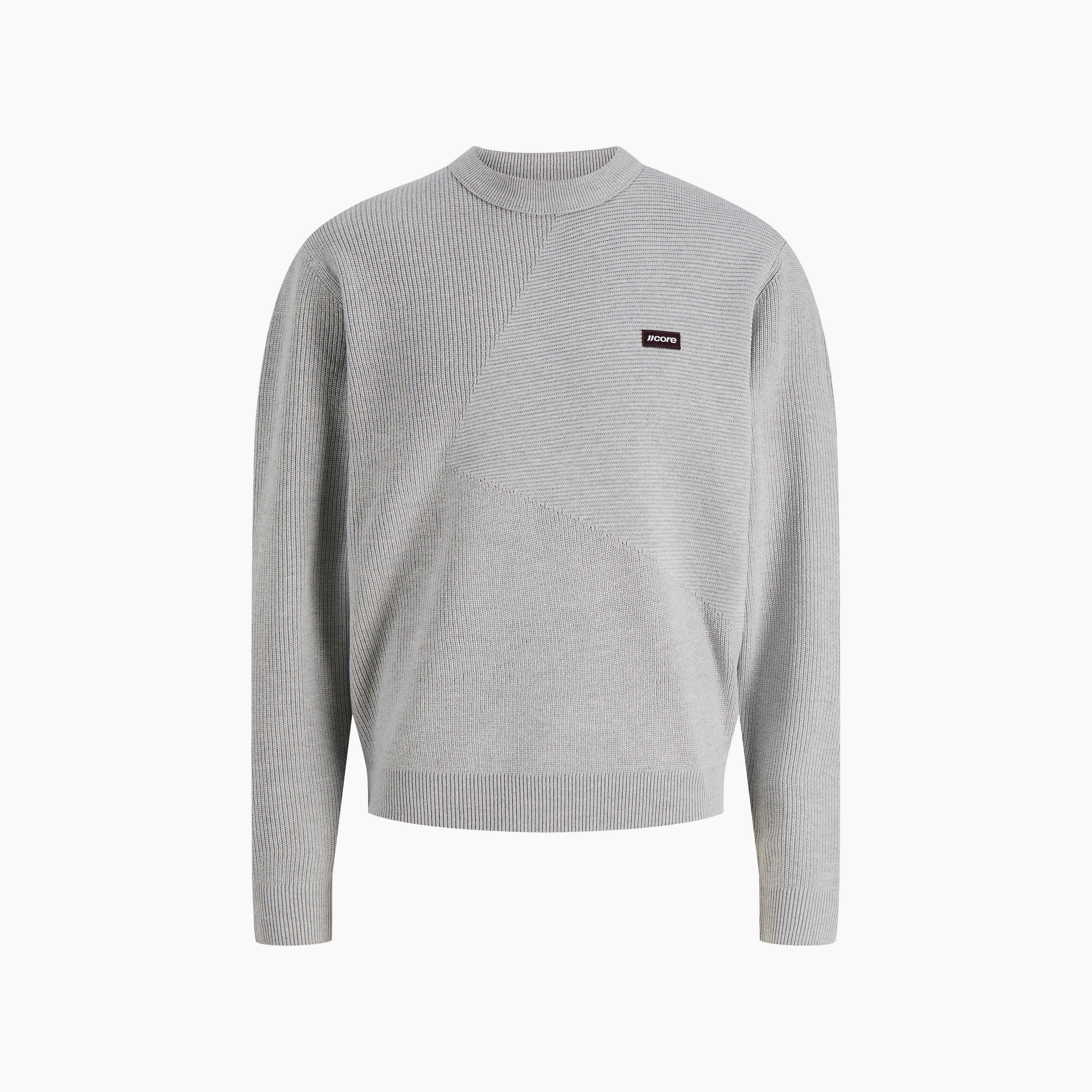 Jack & Jones Ribbed Crew Neck Long Sleeves Men's Sweater-men-clothing-sweatersandpullovers-image-5